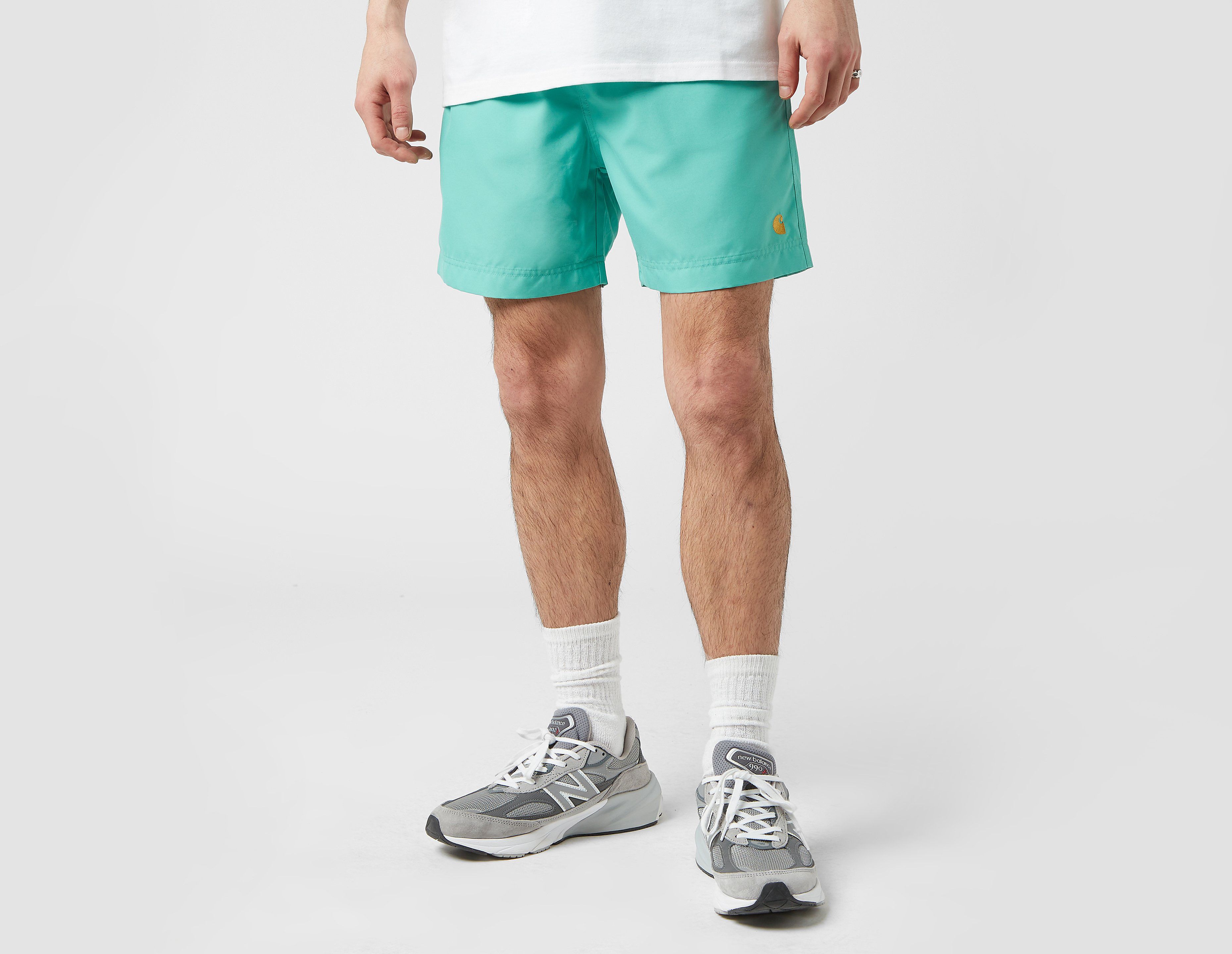 Carhartt WIP Chase Swim Shorts, Blue