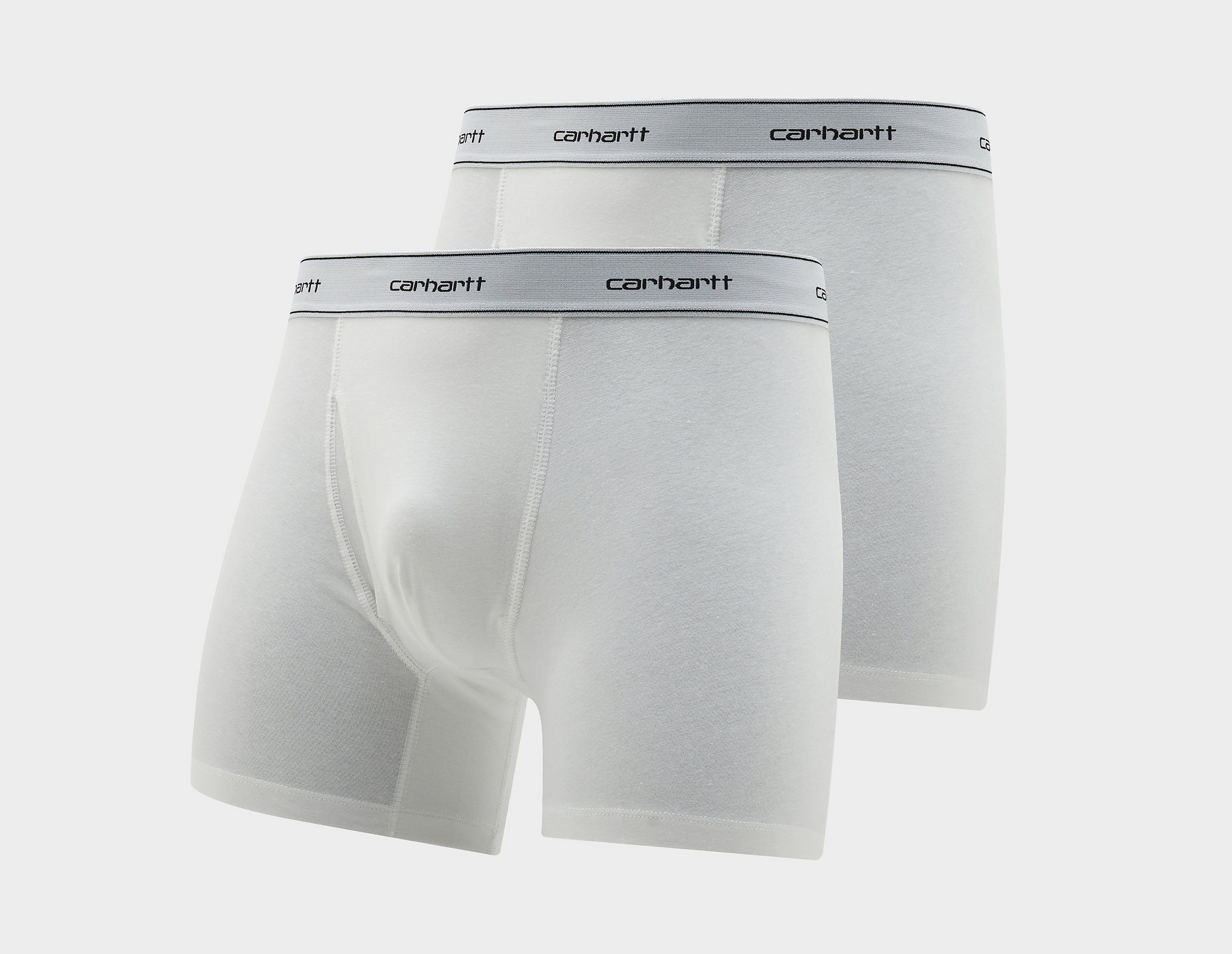 carhartt wip lot de 2 boxers en coton, white