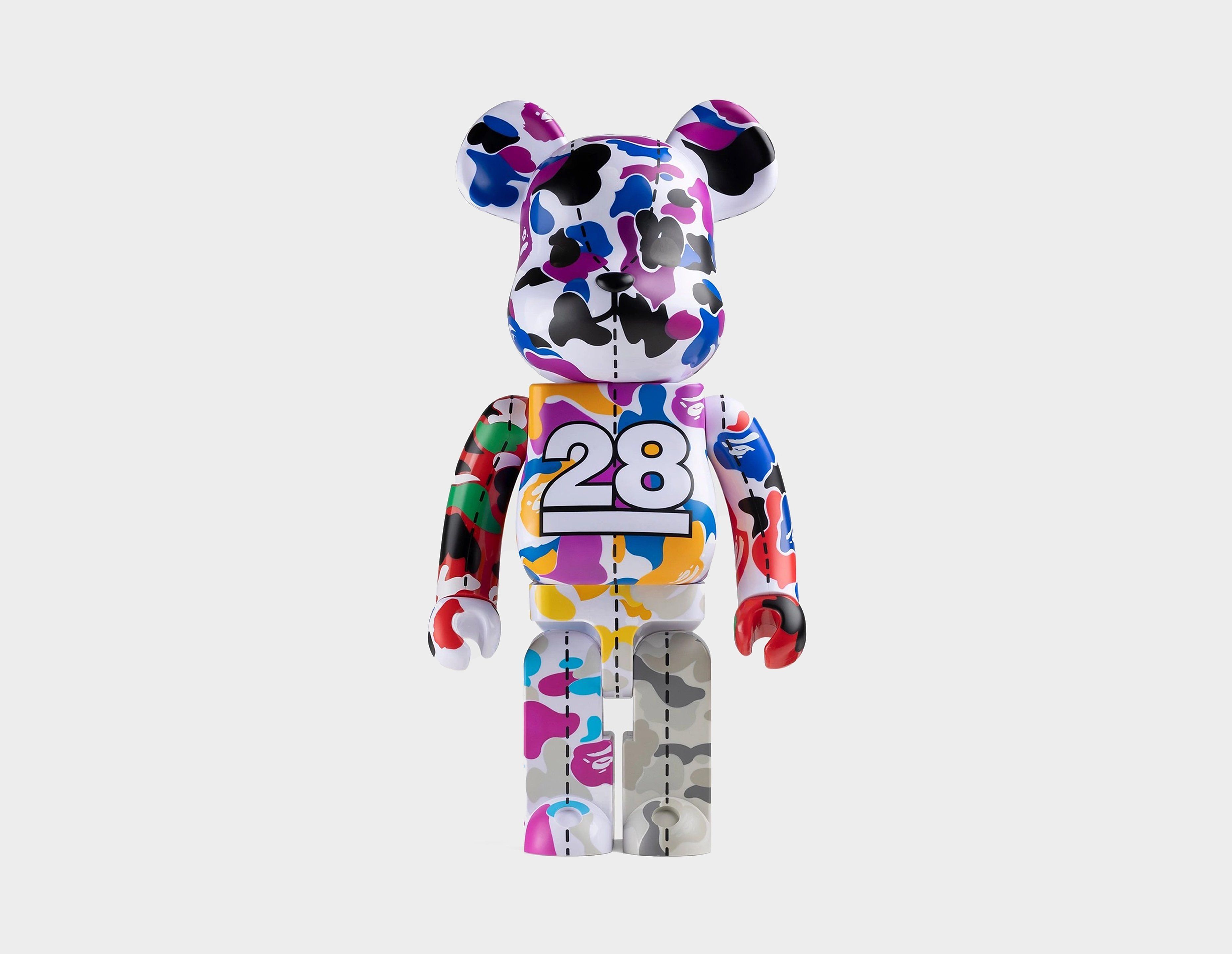 Medicom BE@RBRICK x BAPE 28th Anniversary #2 1000%
