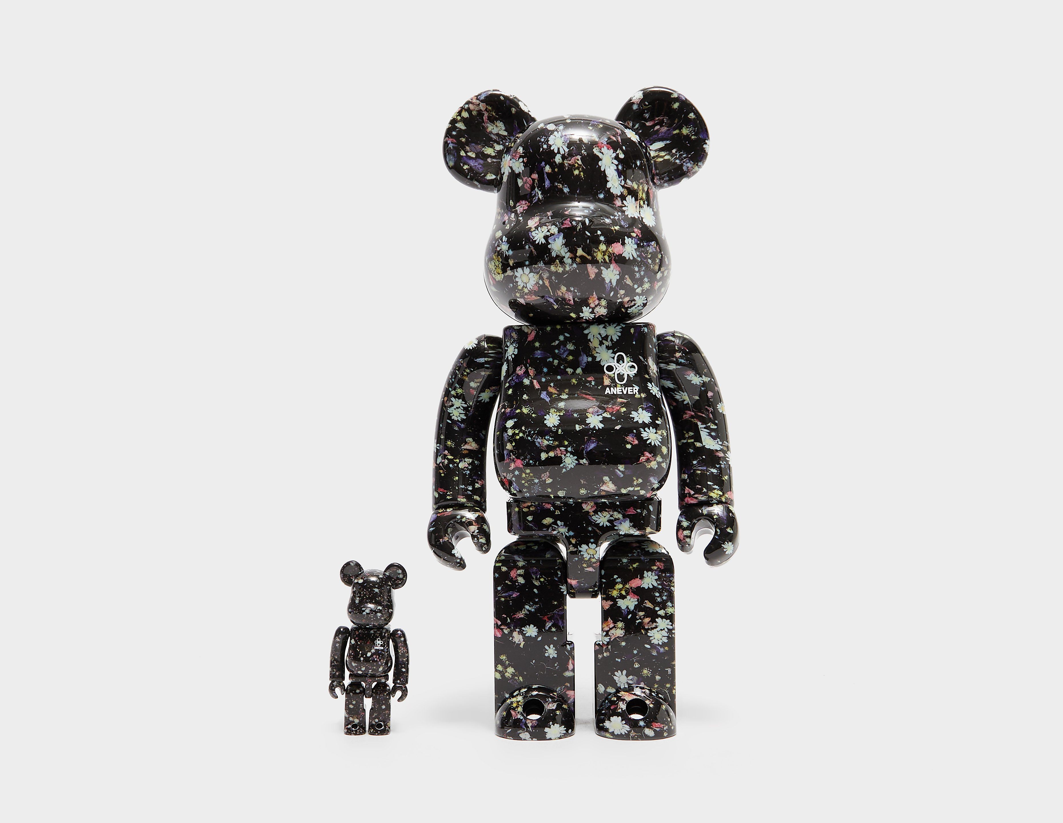 Medicom BE@RBRICK Anever 100% and 400%, Black