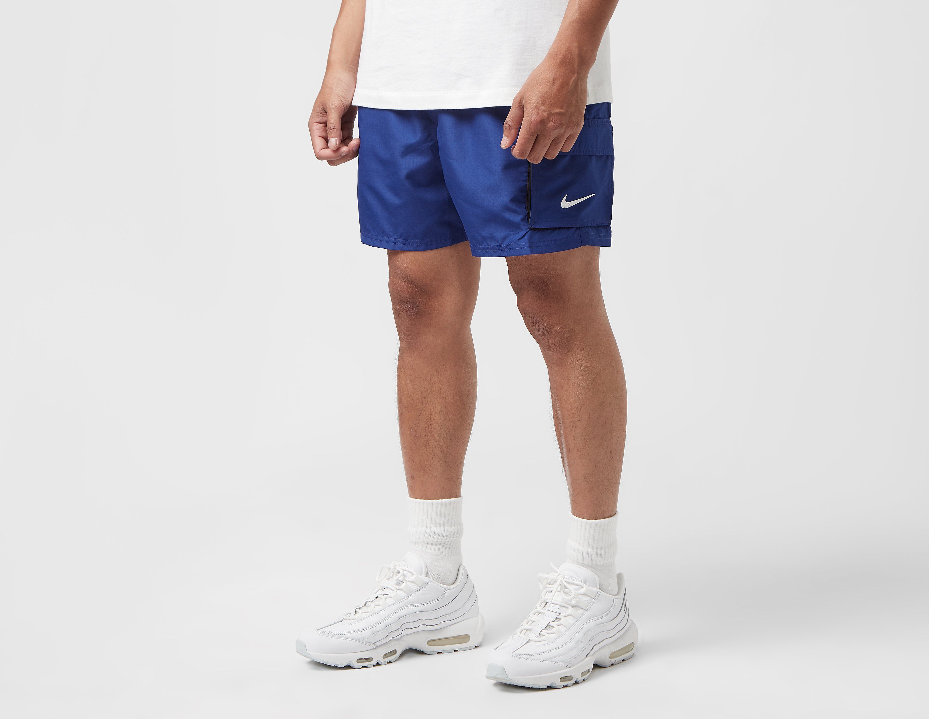 Nike Swim 5 Cargo Volley Shorts, Blue