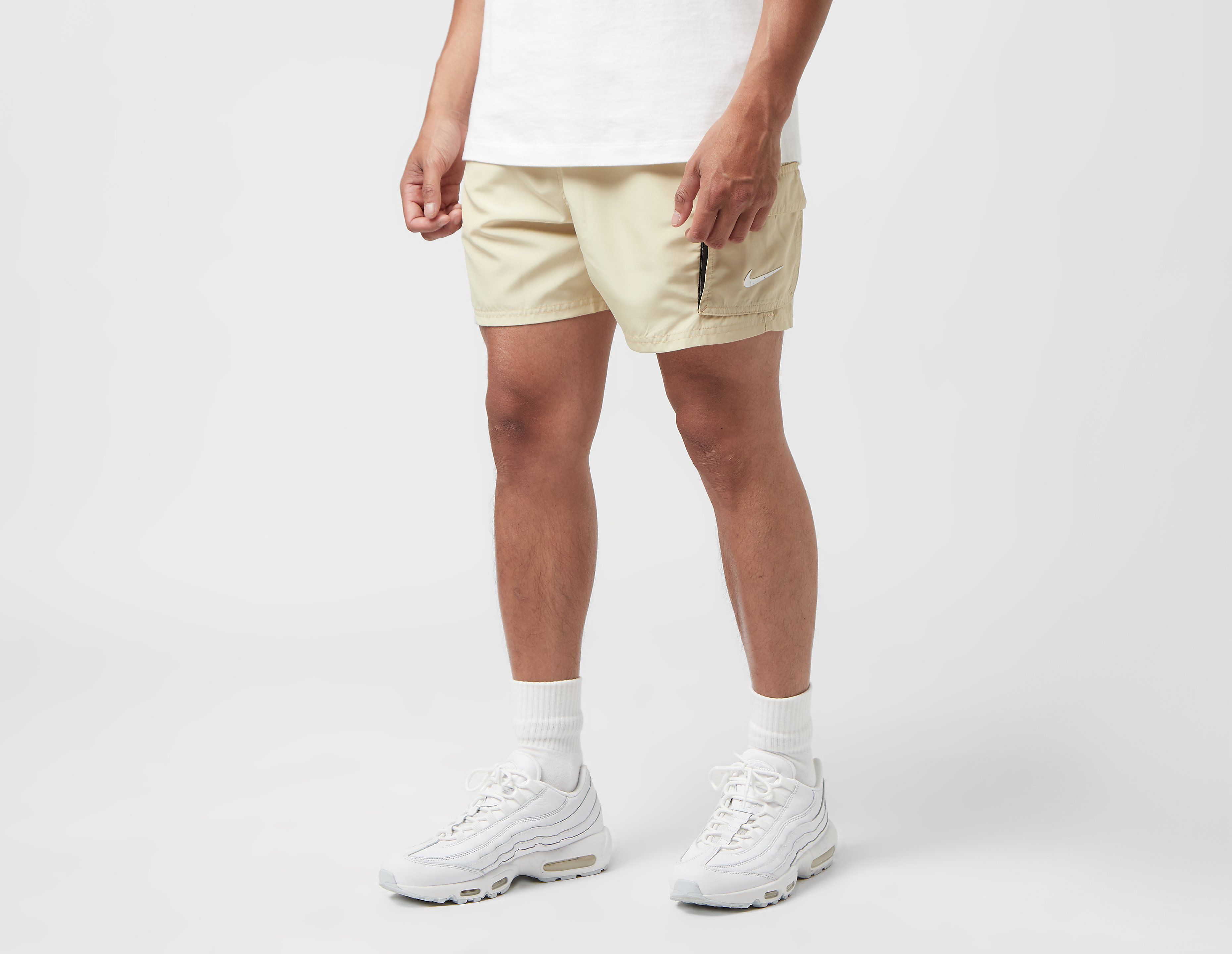 Nike Swim 5 Cargo Volley Shorts, Beige