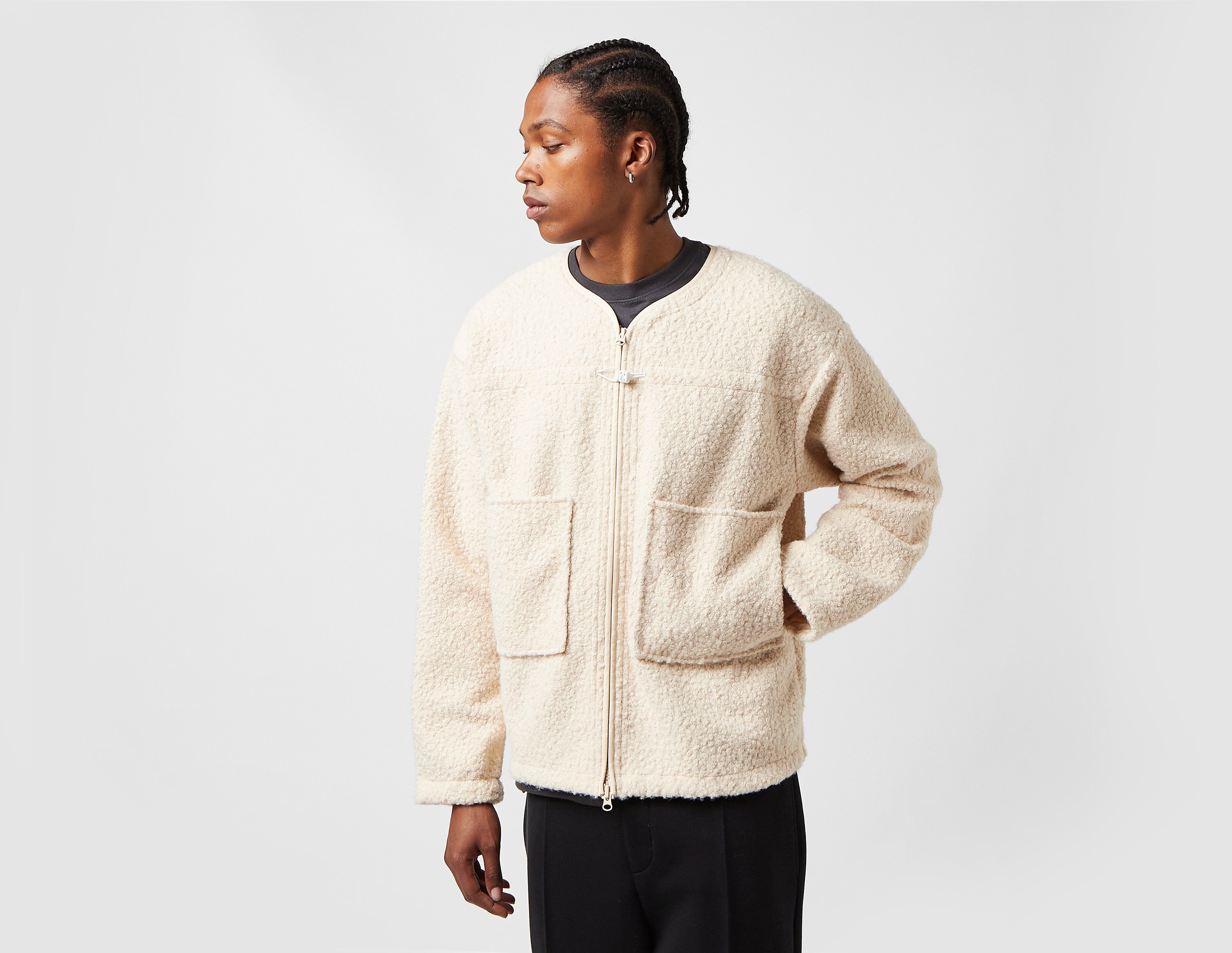 Nike Tech Pack Veste Sherpa, Ecru