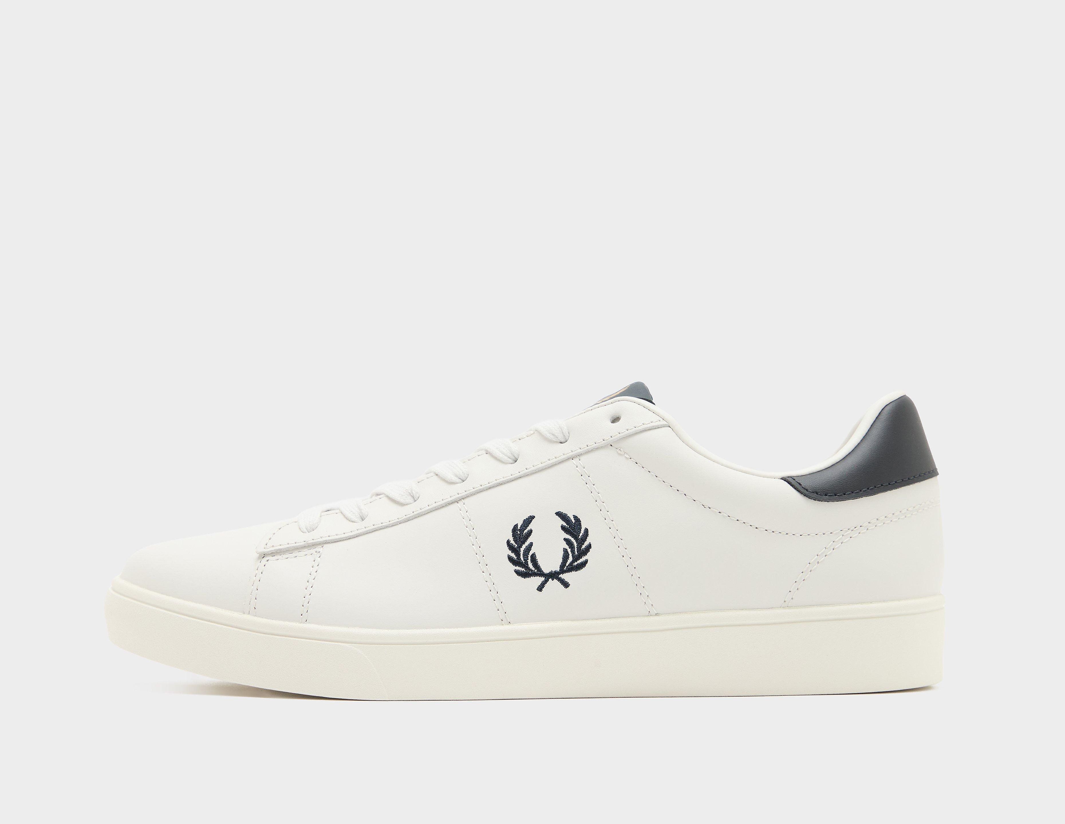 Fred Perry Unisex Beige Baskets Cuir Spencer - Image 4