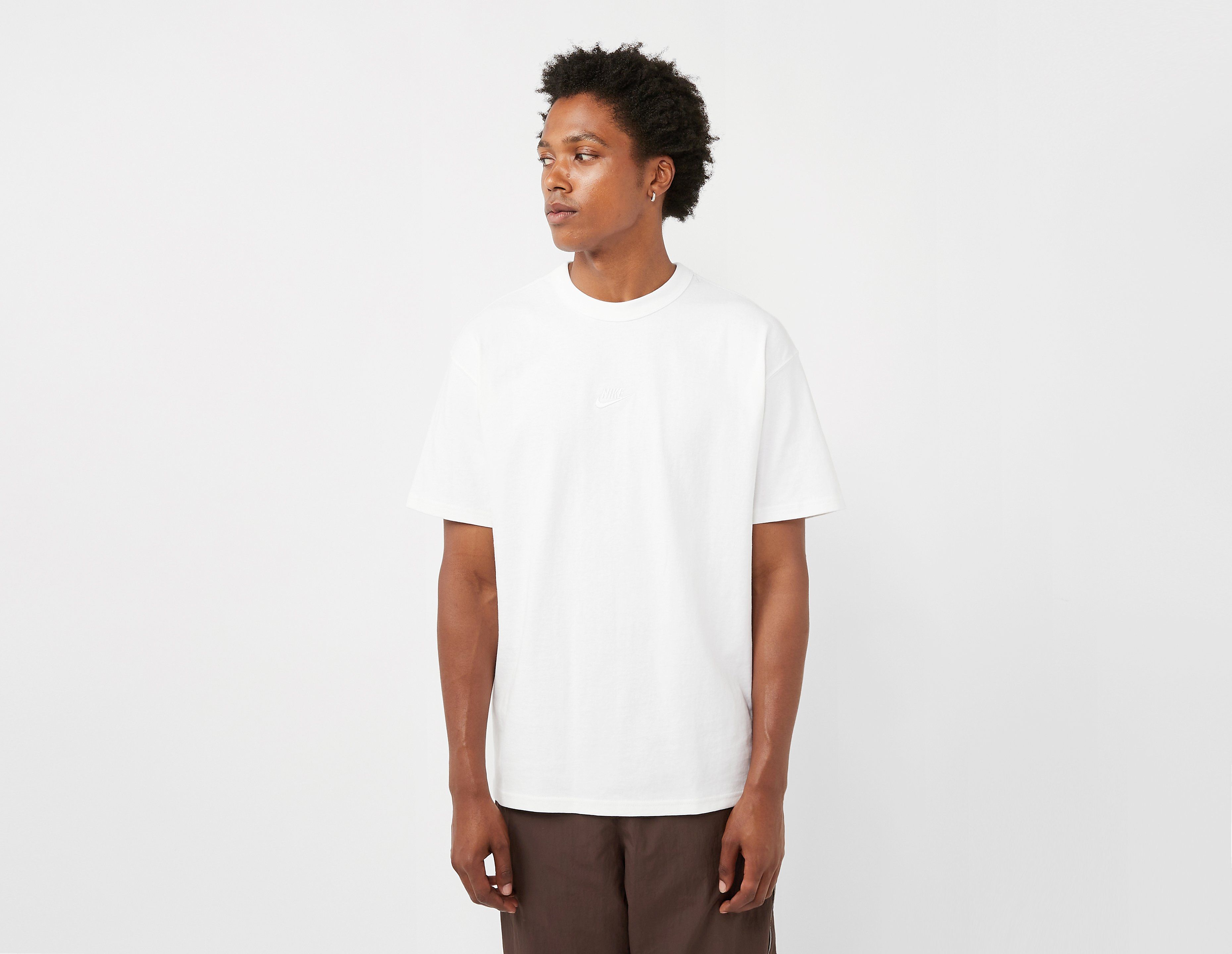 Nike Solo Swoosh T-Shirt, Bianco