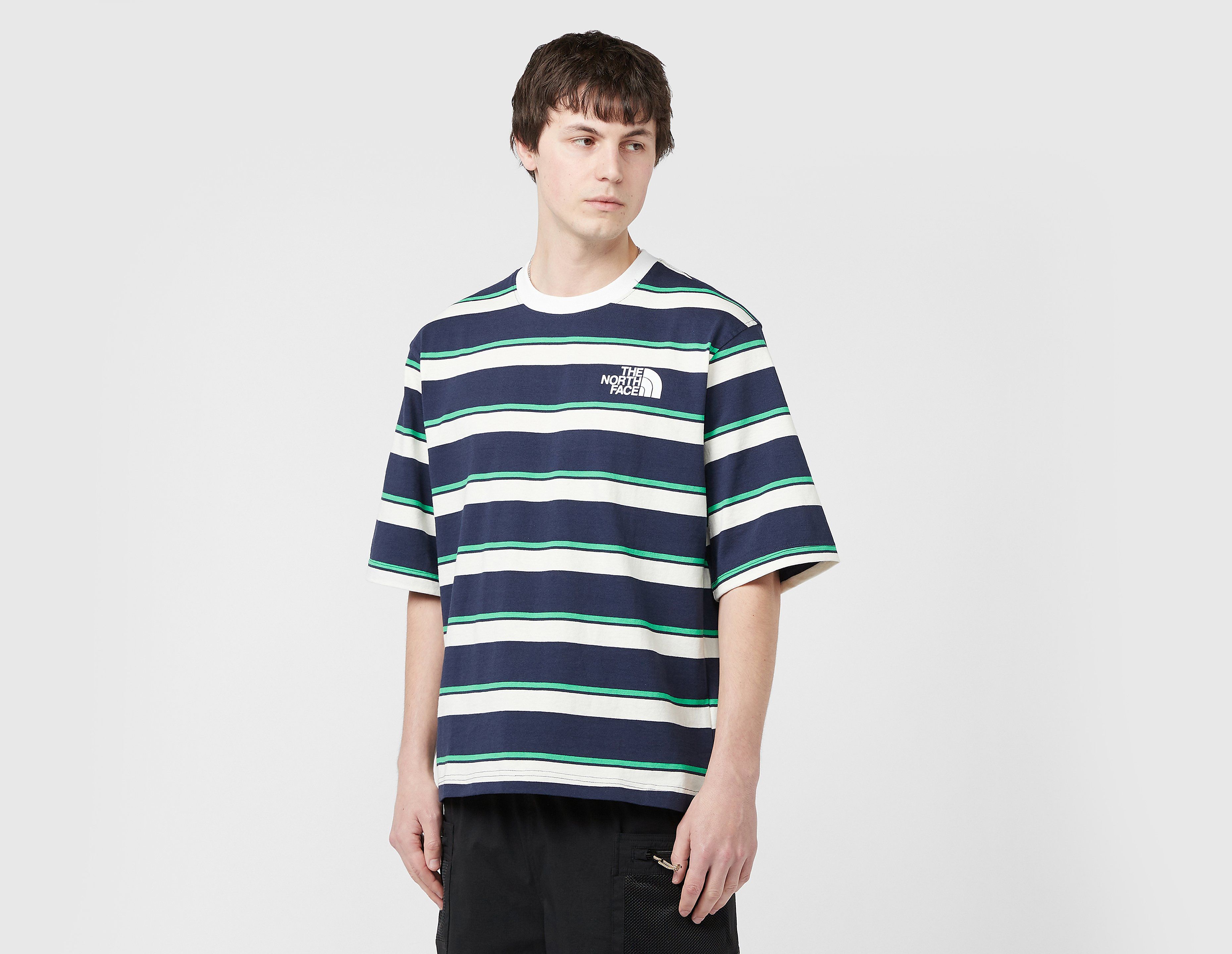 The North Face Easy Stripe T-Shirt, Navy