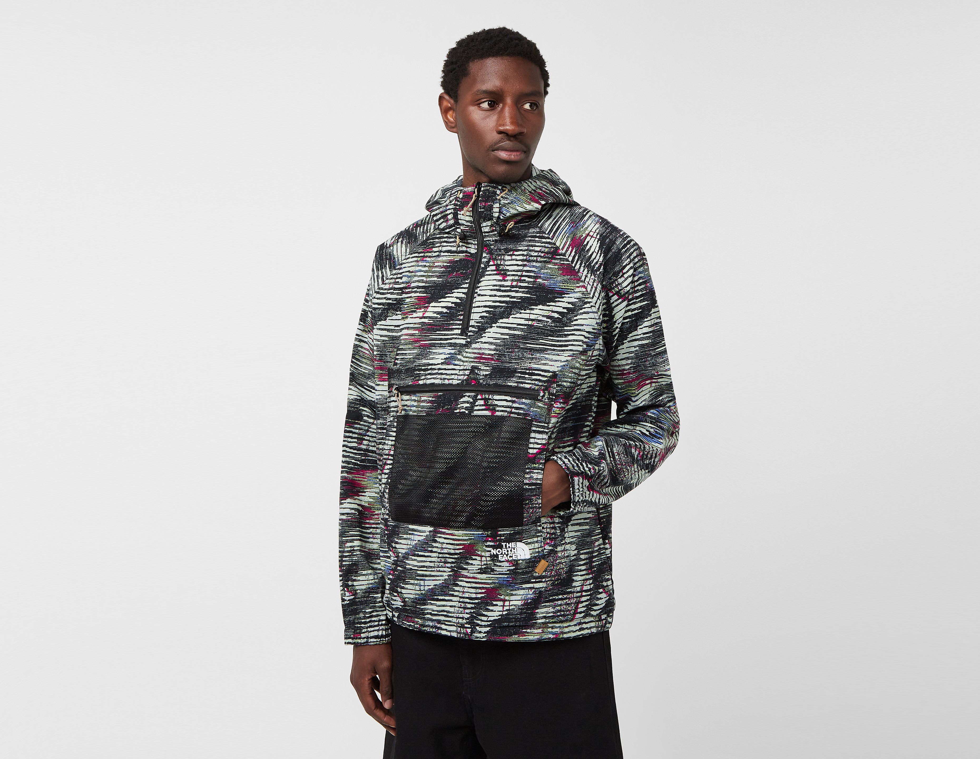 the north face class v pathfinder pullover jacket, black