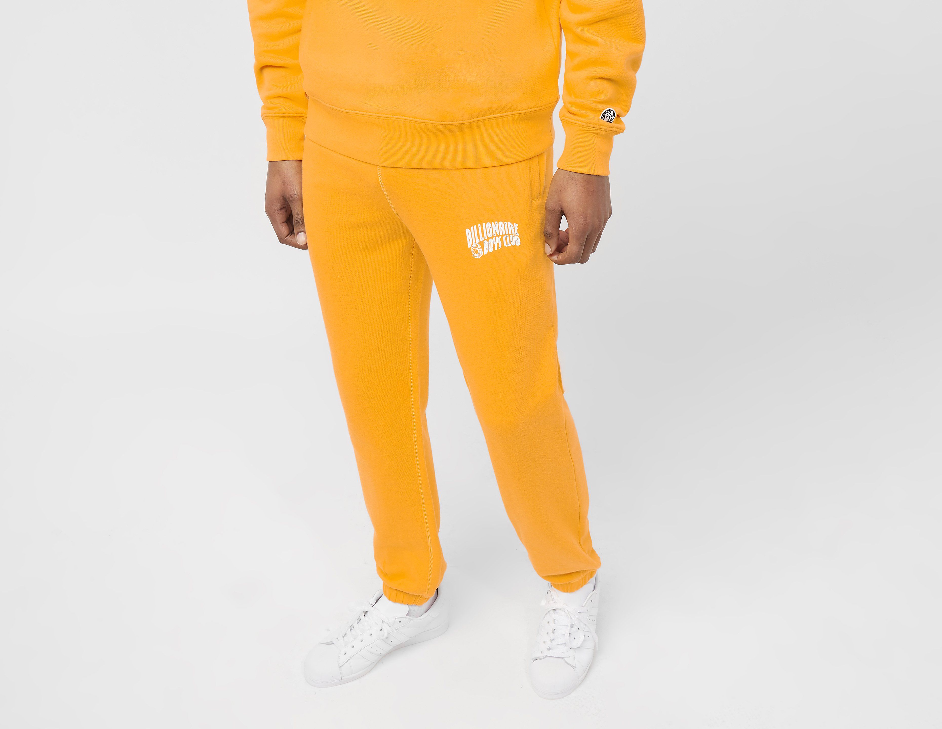 billionaire boys club pantalon de survêtement logo, orange
