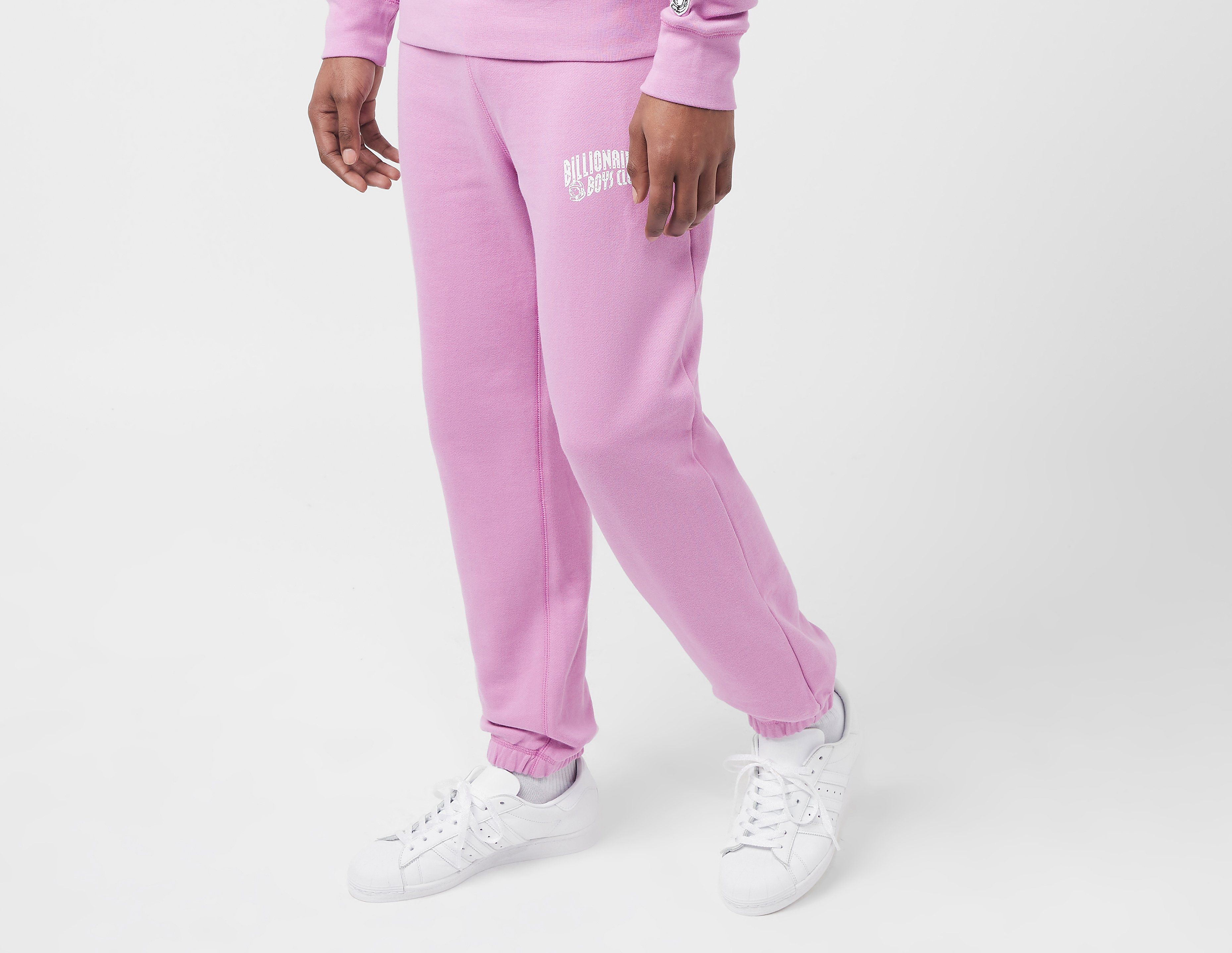 billionaire boys club pantalon de survêtement logo, pink