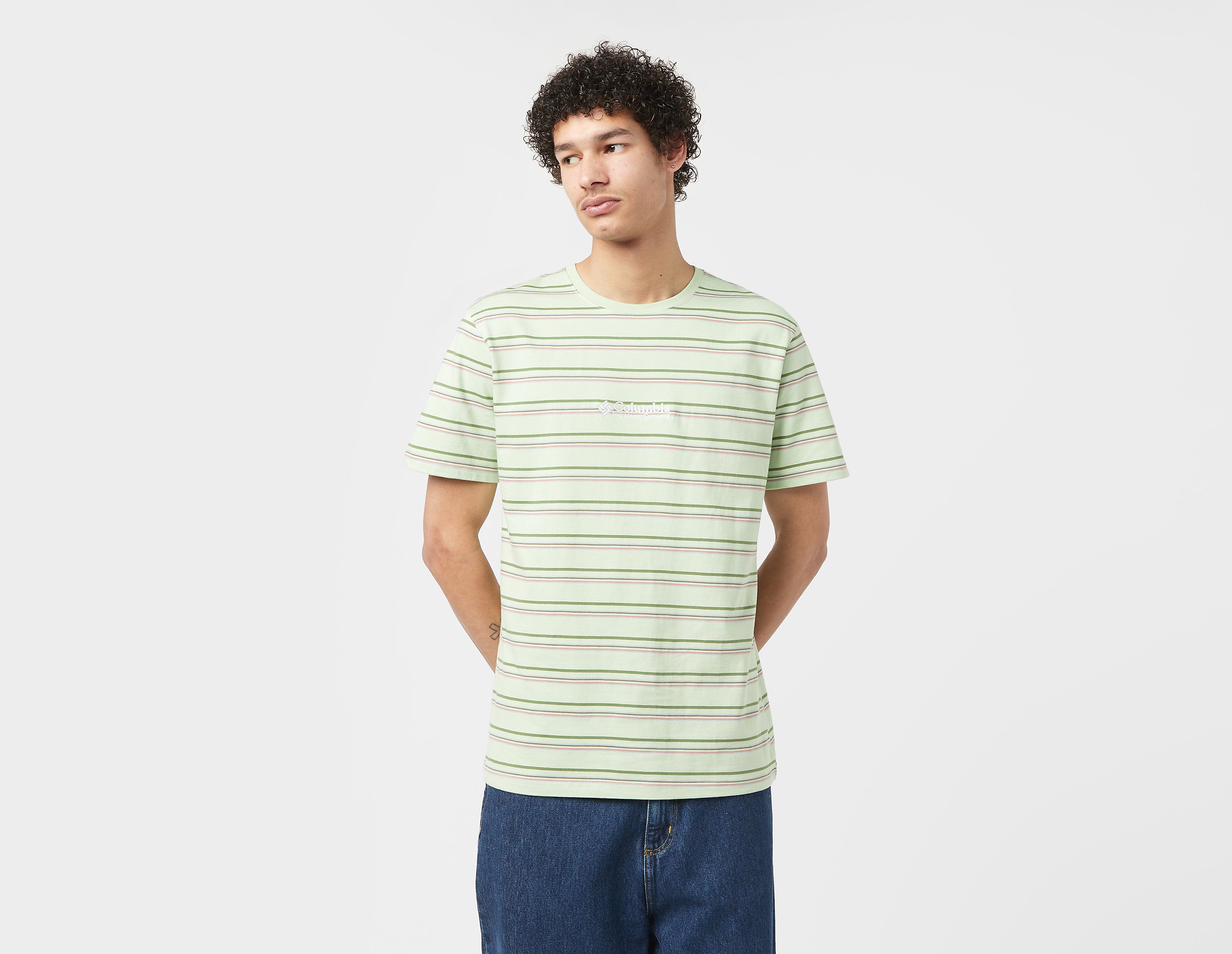 Columbia Somer Stripe T-Shirt, Green