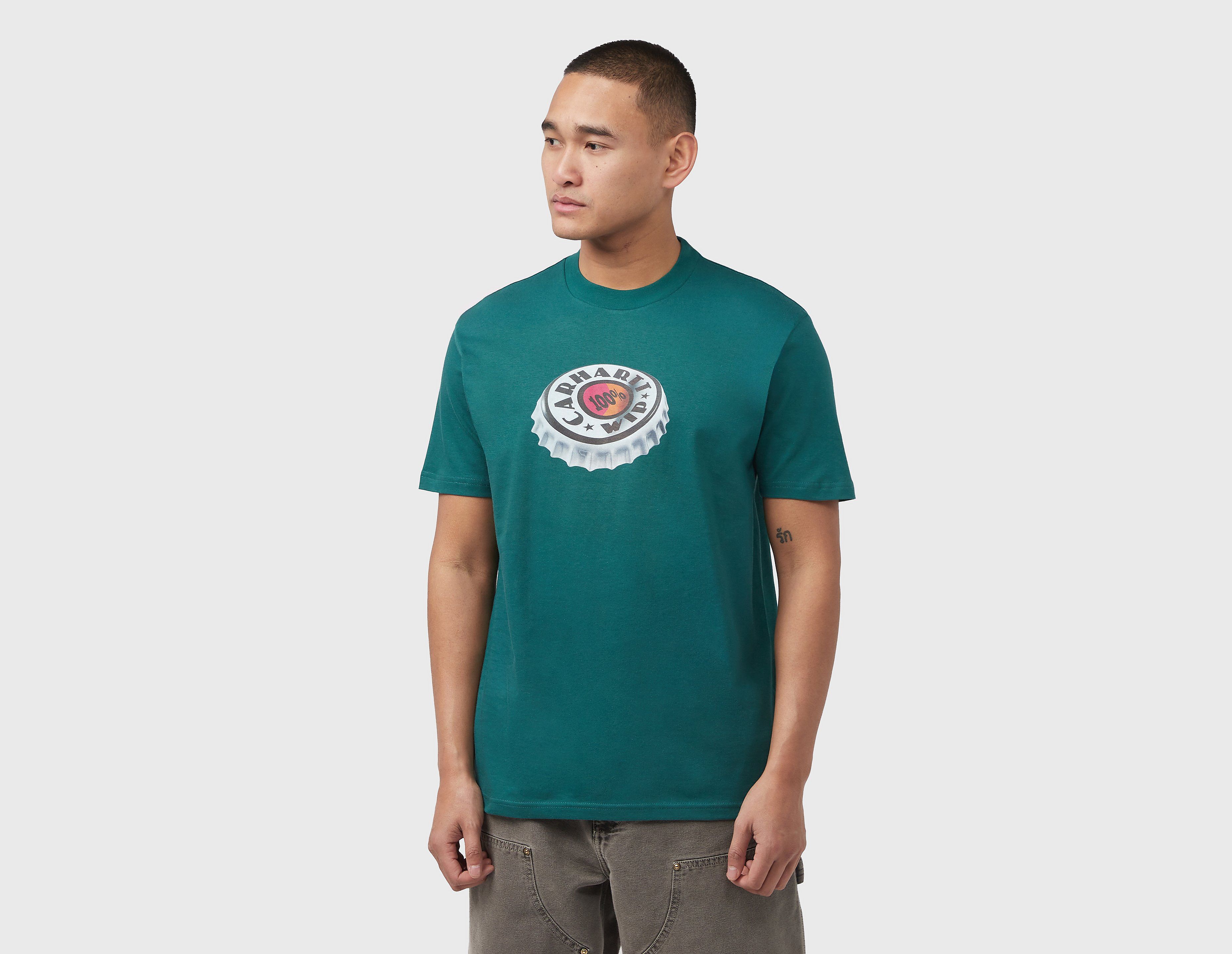 Carhartt WIP T-Shirt Bottle Cap, Green