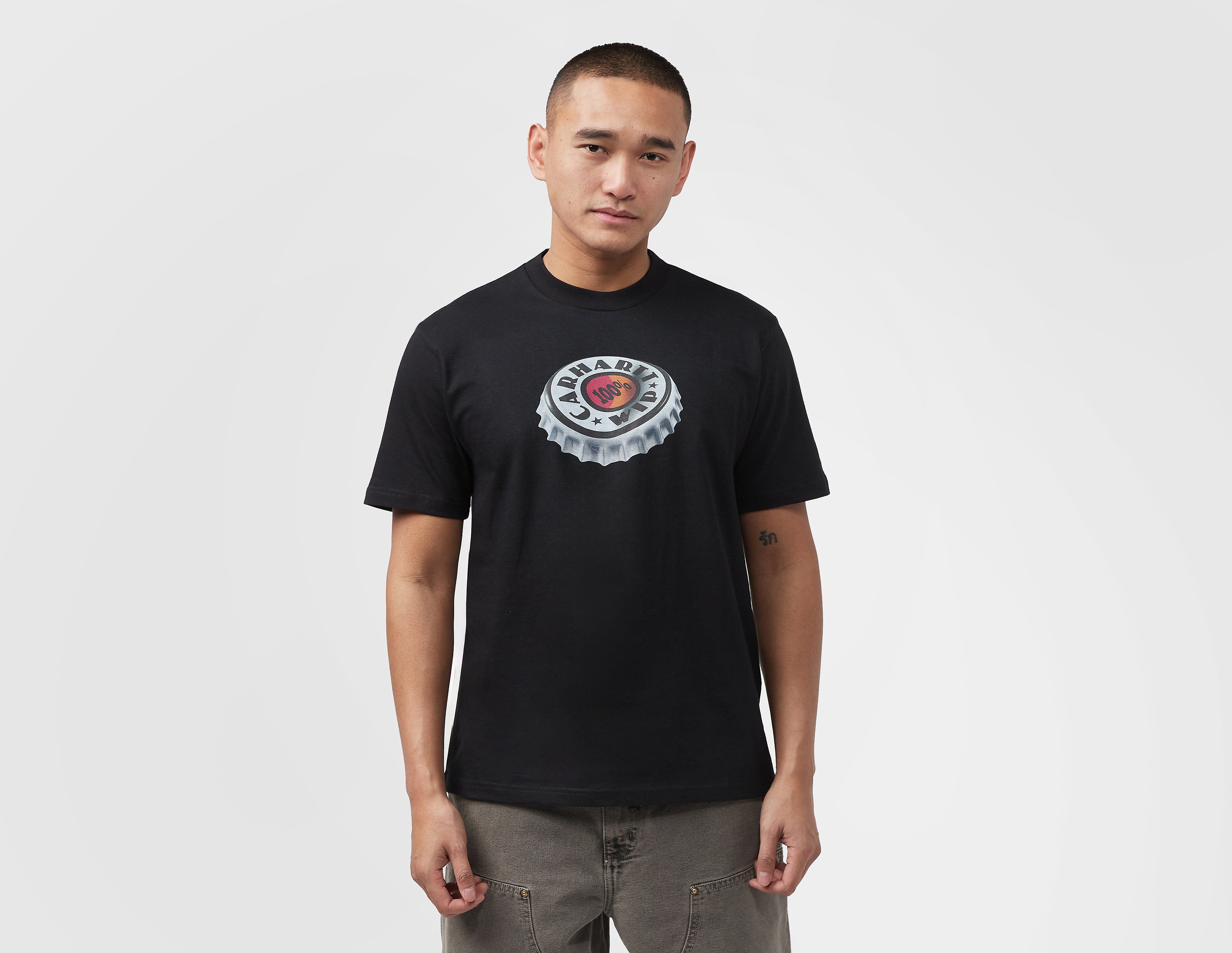 Carhartt WIP Bottle Cap T-Shirt, Black