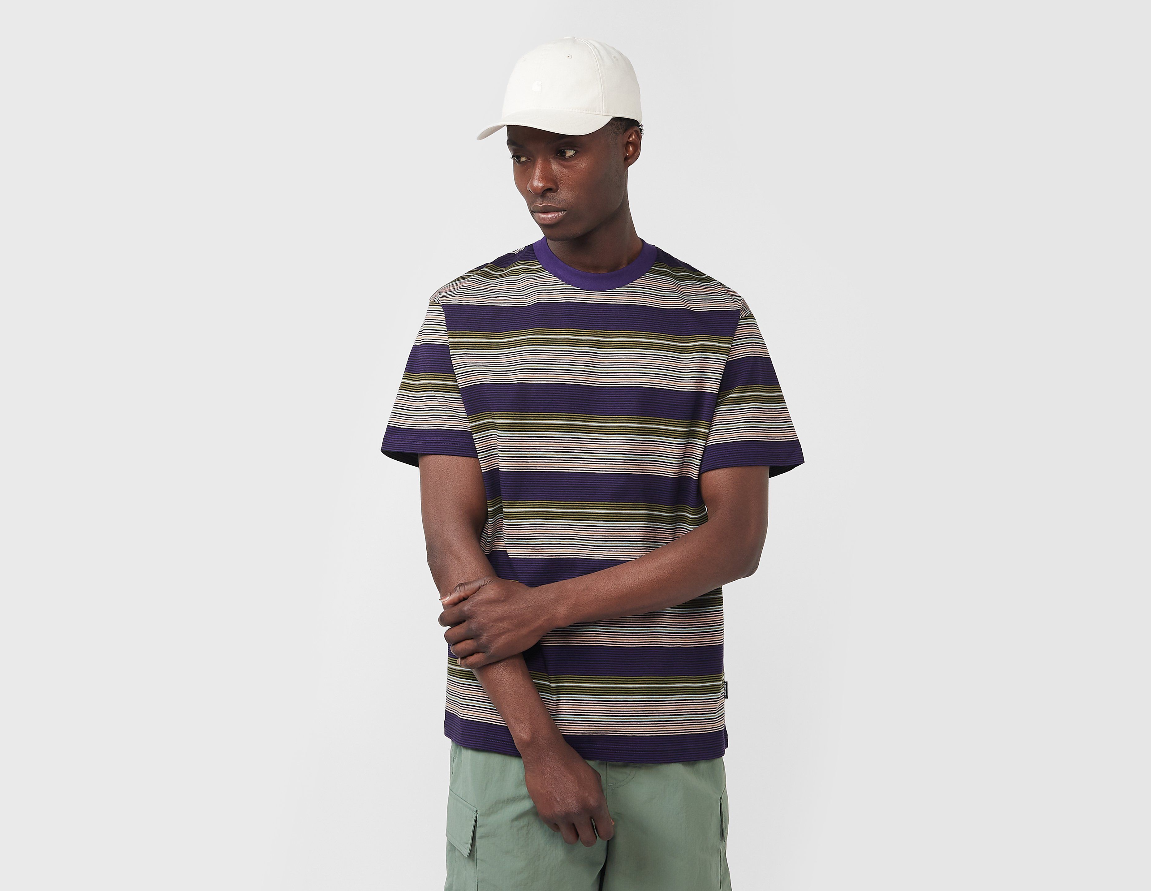 Carhartt WIP Coby Striped T-Shirt, Black