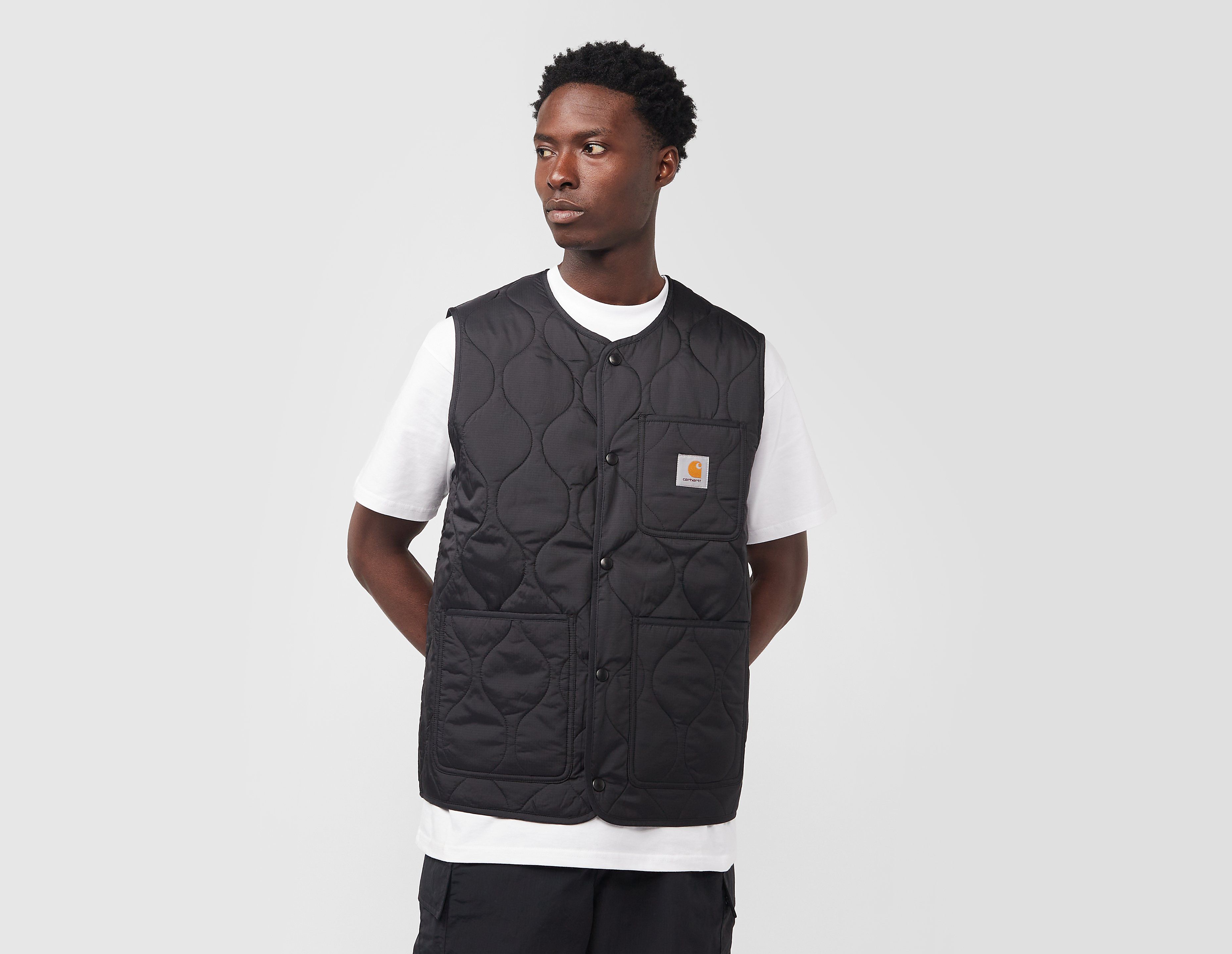 Carhartt WIP Skyton Quilted Vest, Black