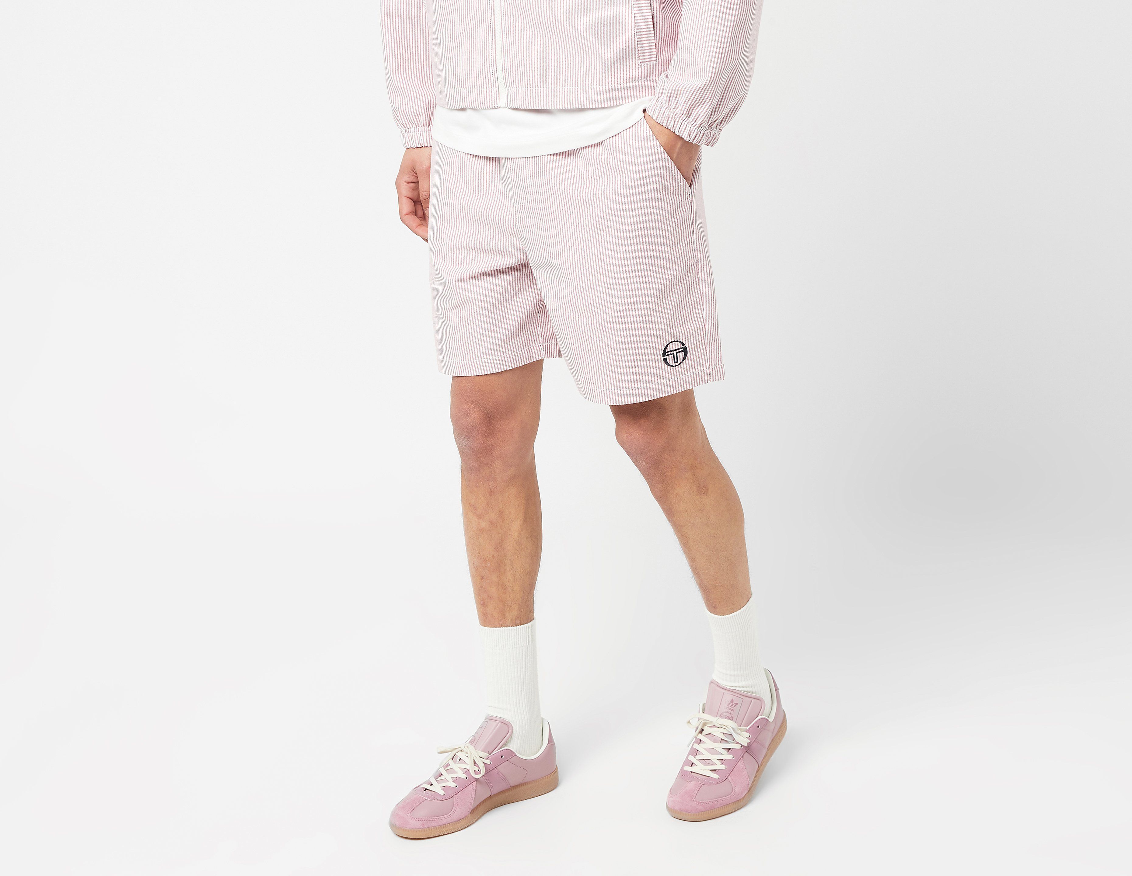 sergio tacchini cosimo oxford shorts, pink