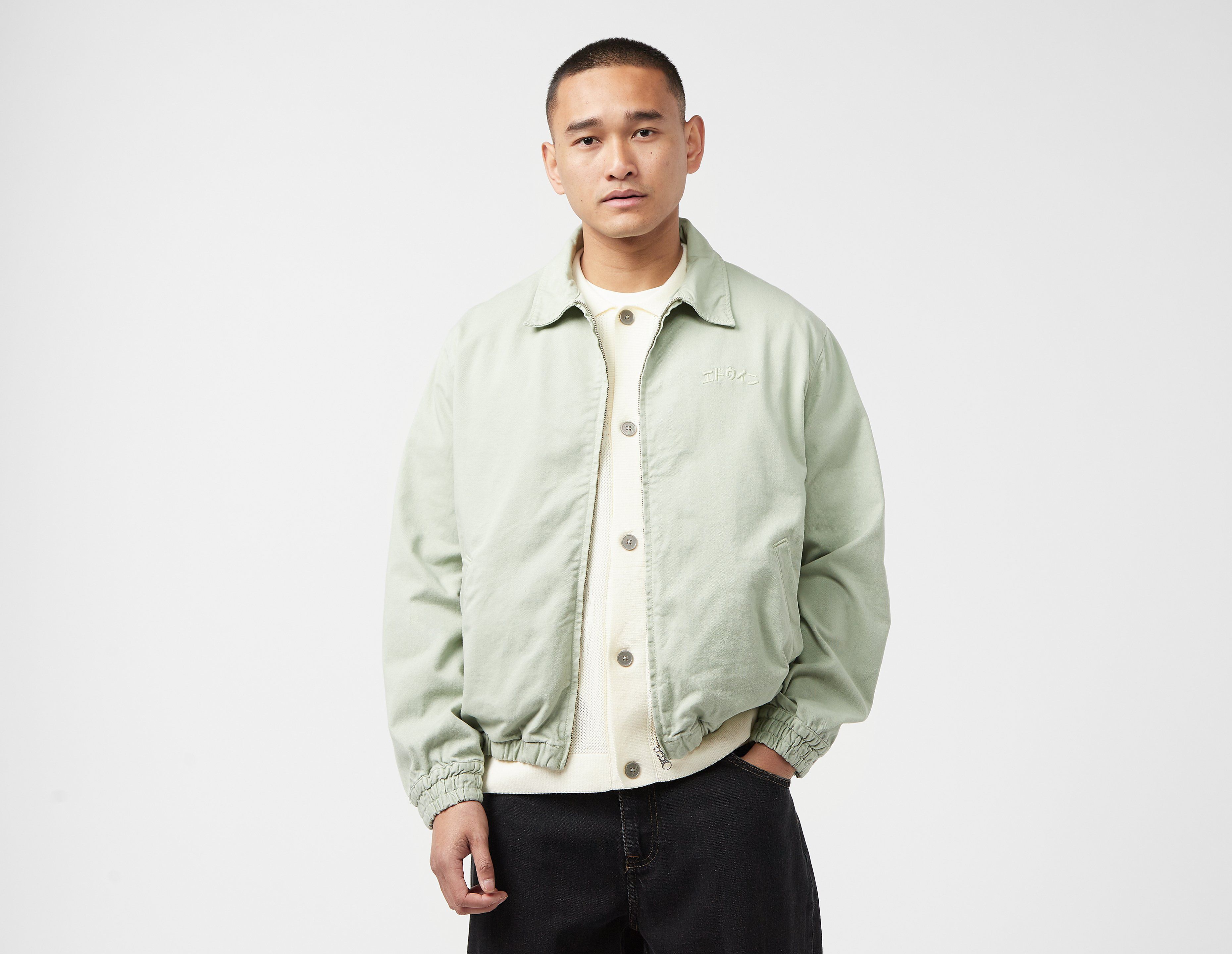 Edwin Volume Zip Jacket, Green