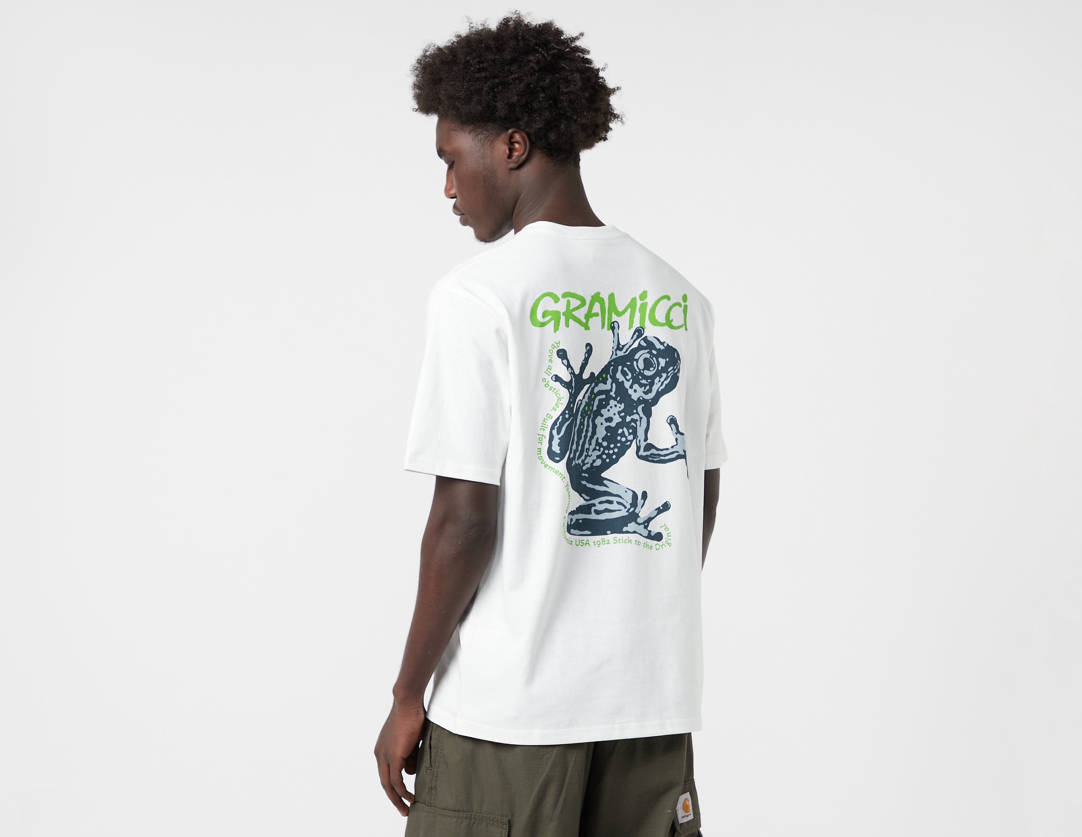 Gramicci Sticky Frog T-Shirt, White
