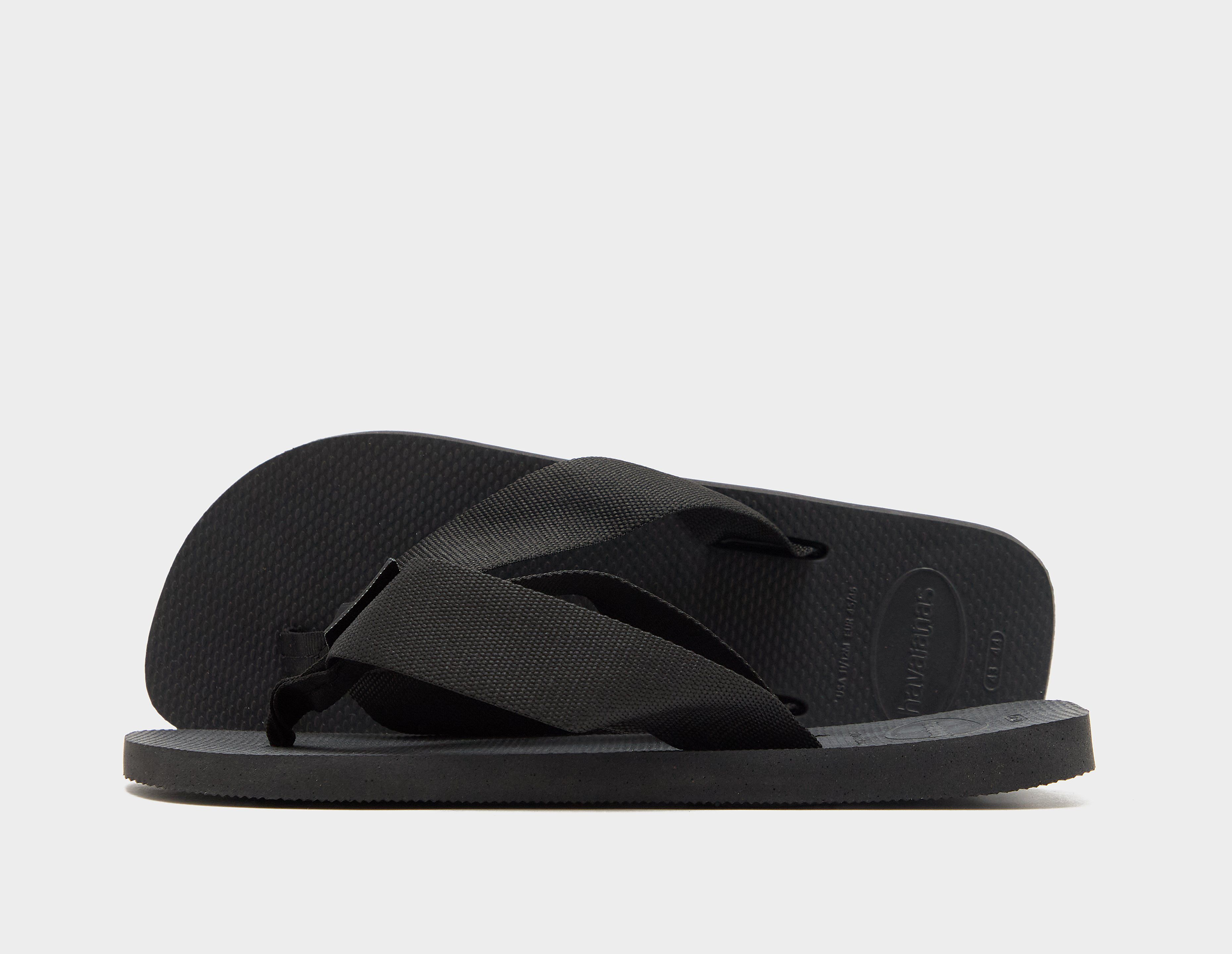Havaianas Urban Basic Material Flip Flops, negro