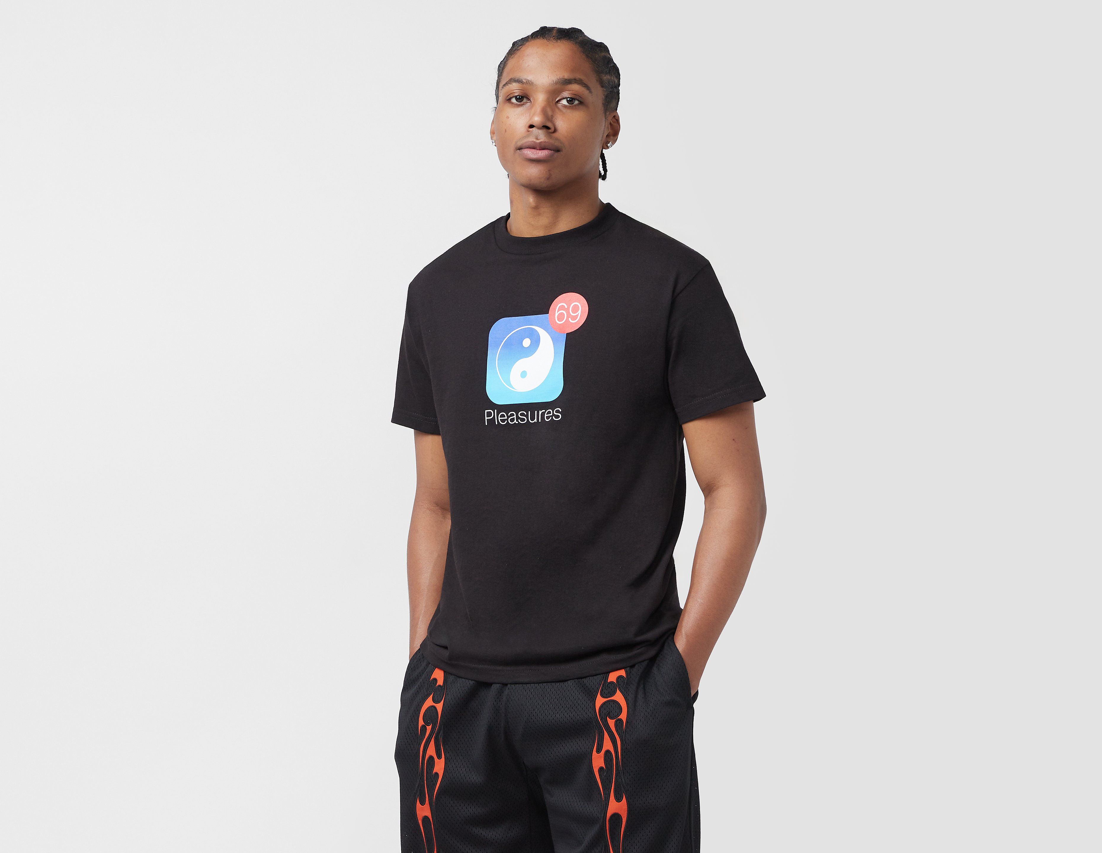 Pleasures Notify T-Shirt, Black