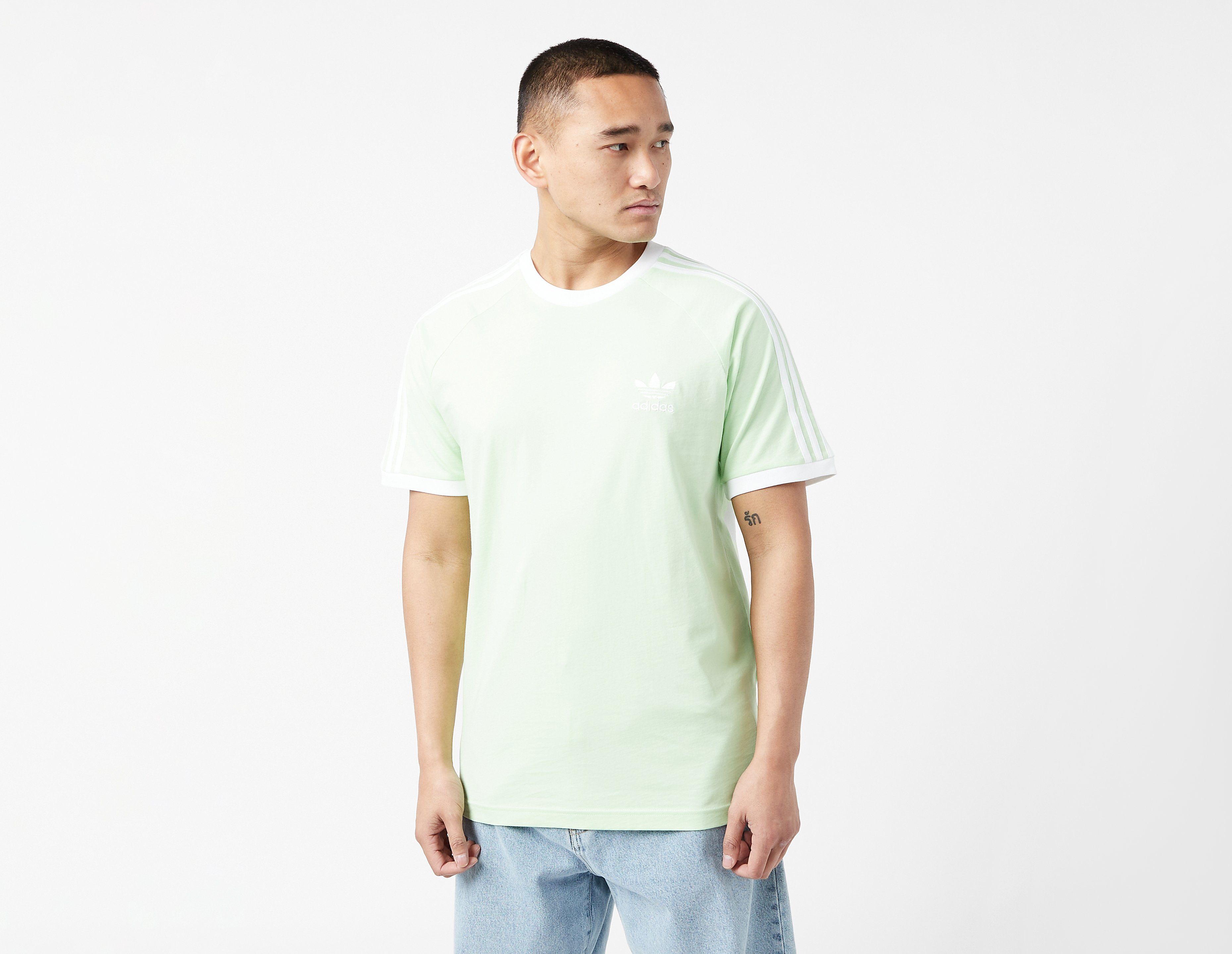 adidas Originals T-Shirt California à 3 Bandes, Green