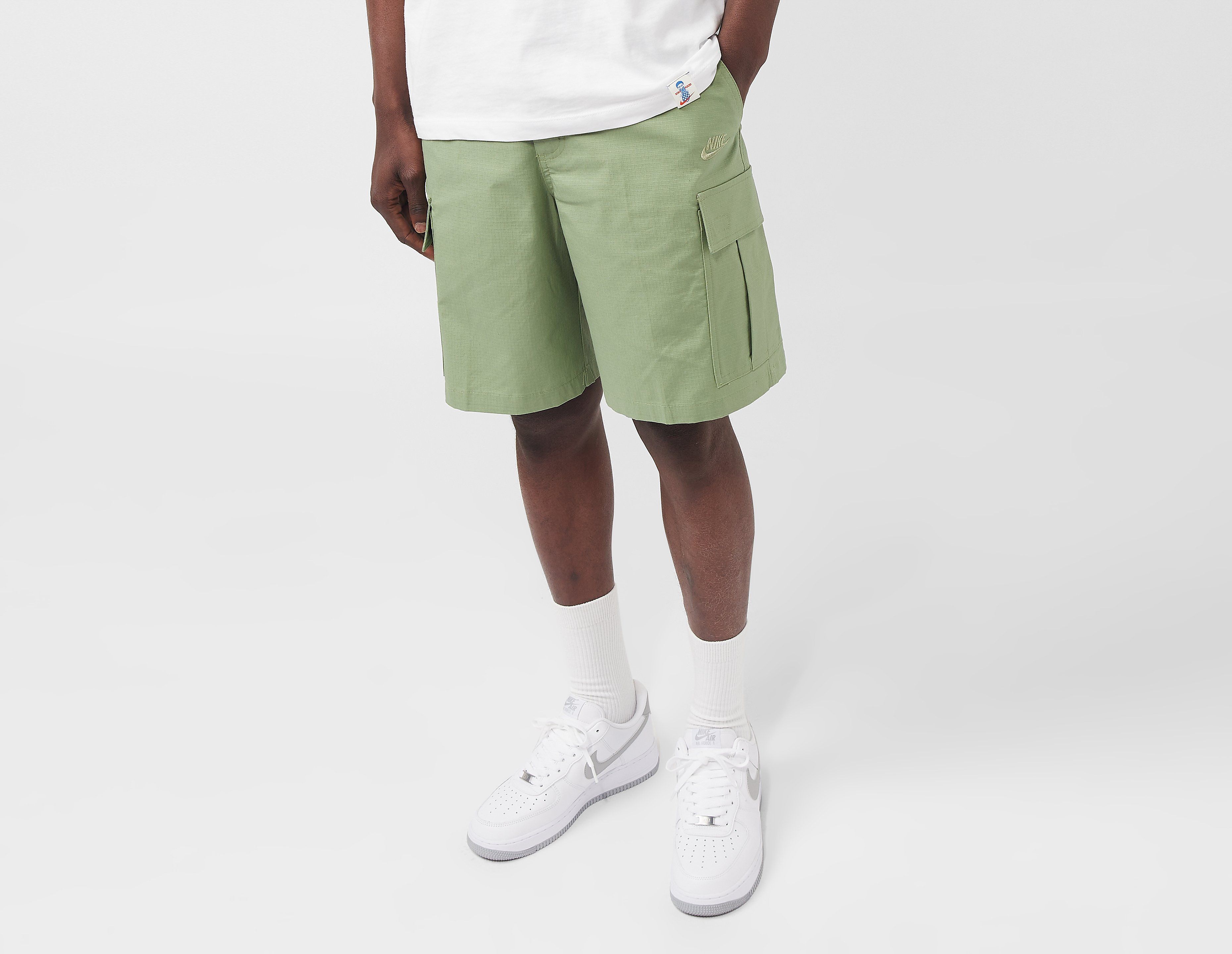 Nike Club Woven Cargo Shorts, Green