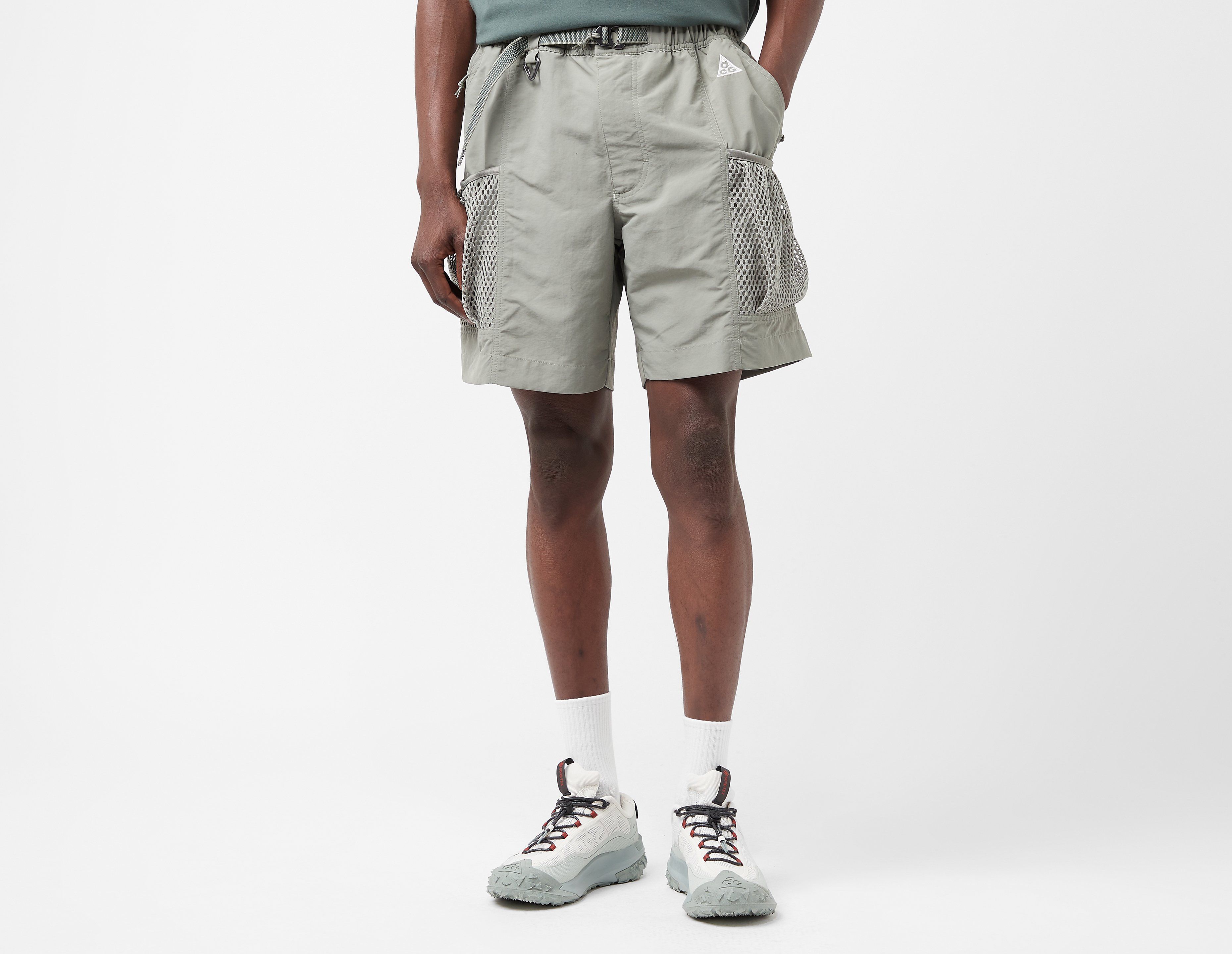 Nike ACG Snowgrass Cargo Shorts, Grey