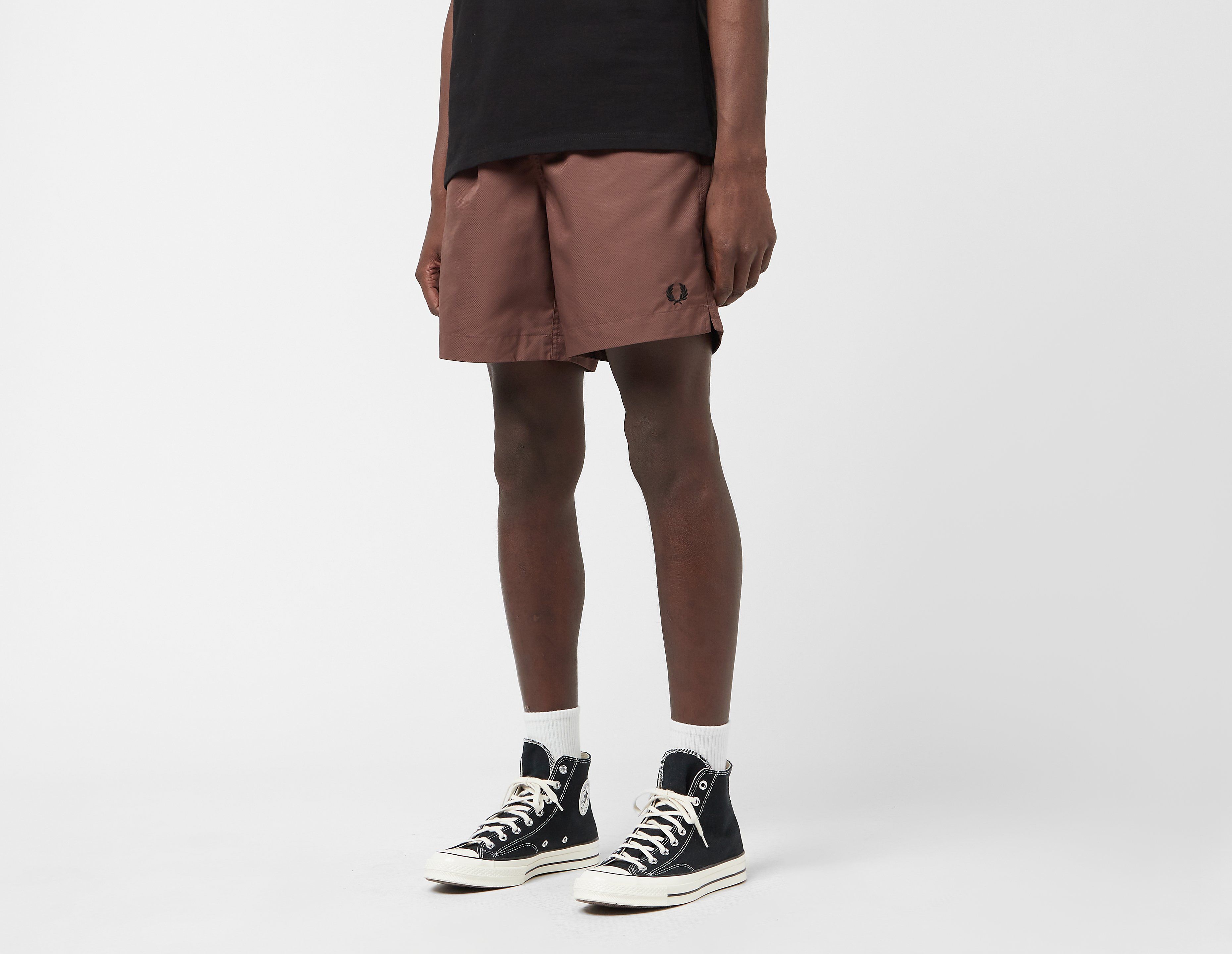 Fred Perry Classic Swim Shorts, Brown