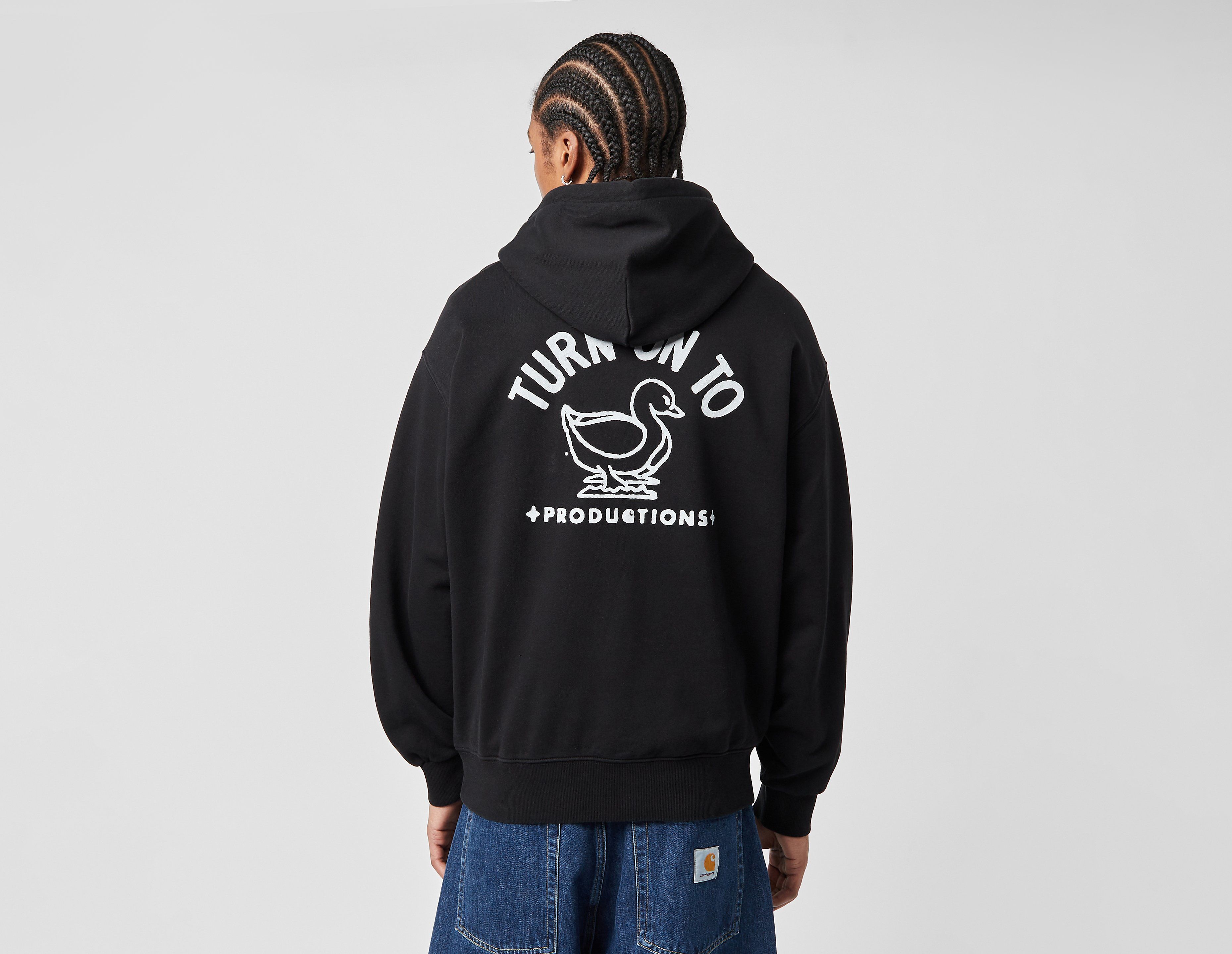 Carhartt WIP Turn On To Hoodie, Black