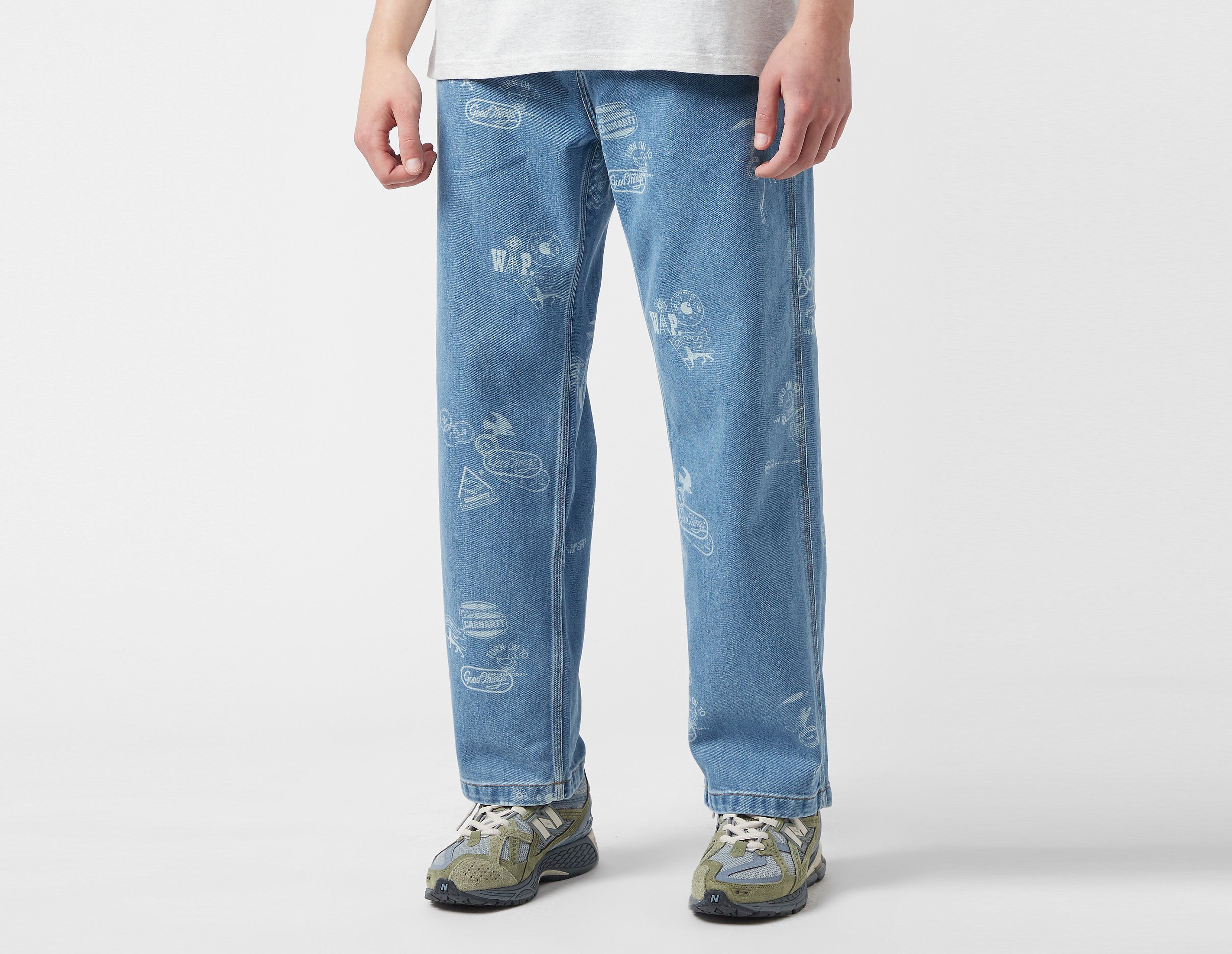 Carhartt WIP Stamp Jeans, Blue
