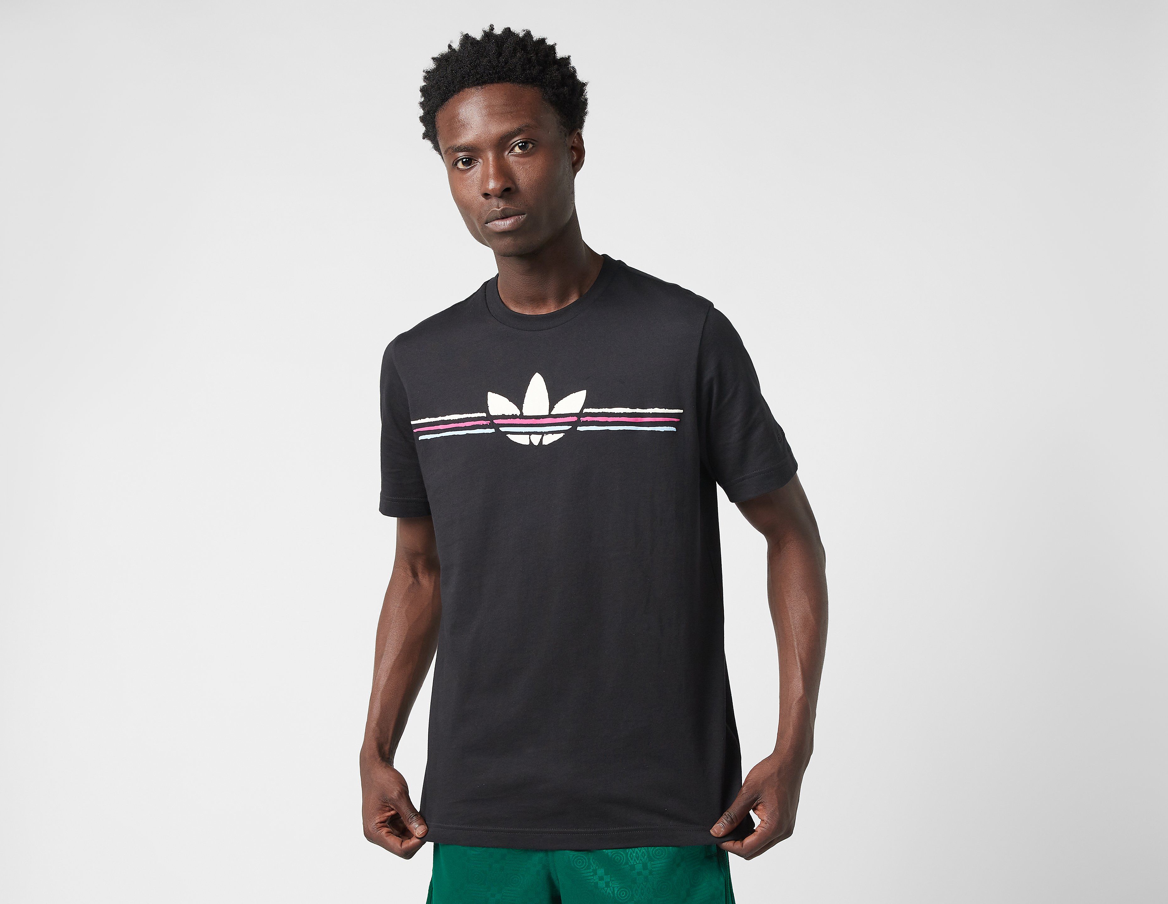 adidas Originals 80's Graphic Logo T-Shirt, Black
