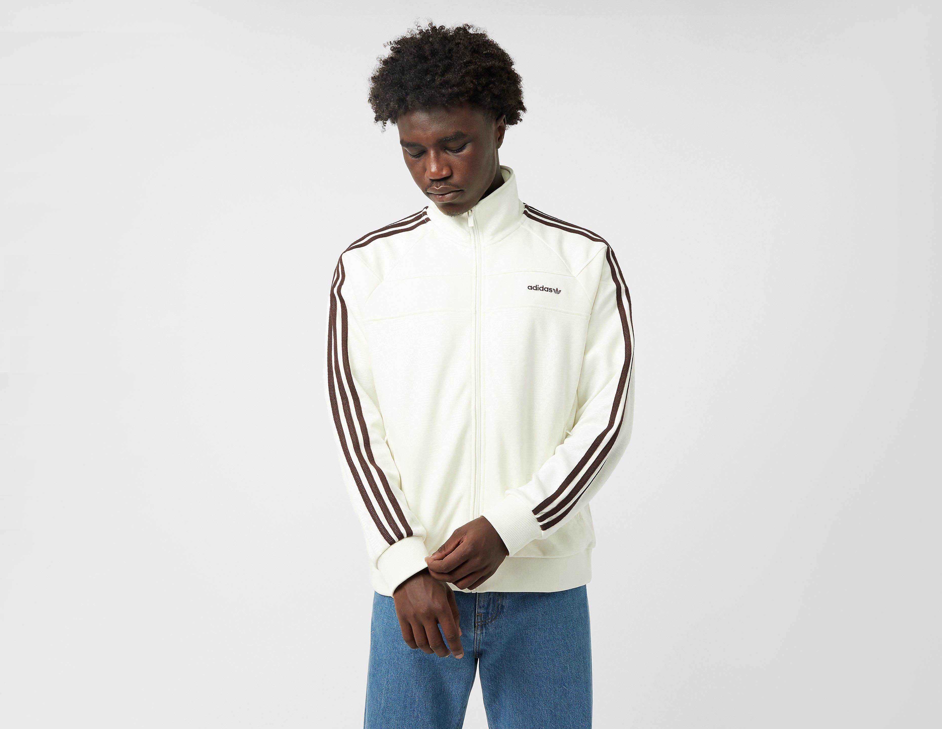 adidas Originals '80s Premium Embossed 3-Stripes Track Top
