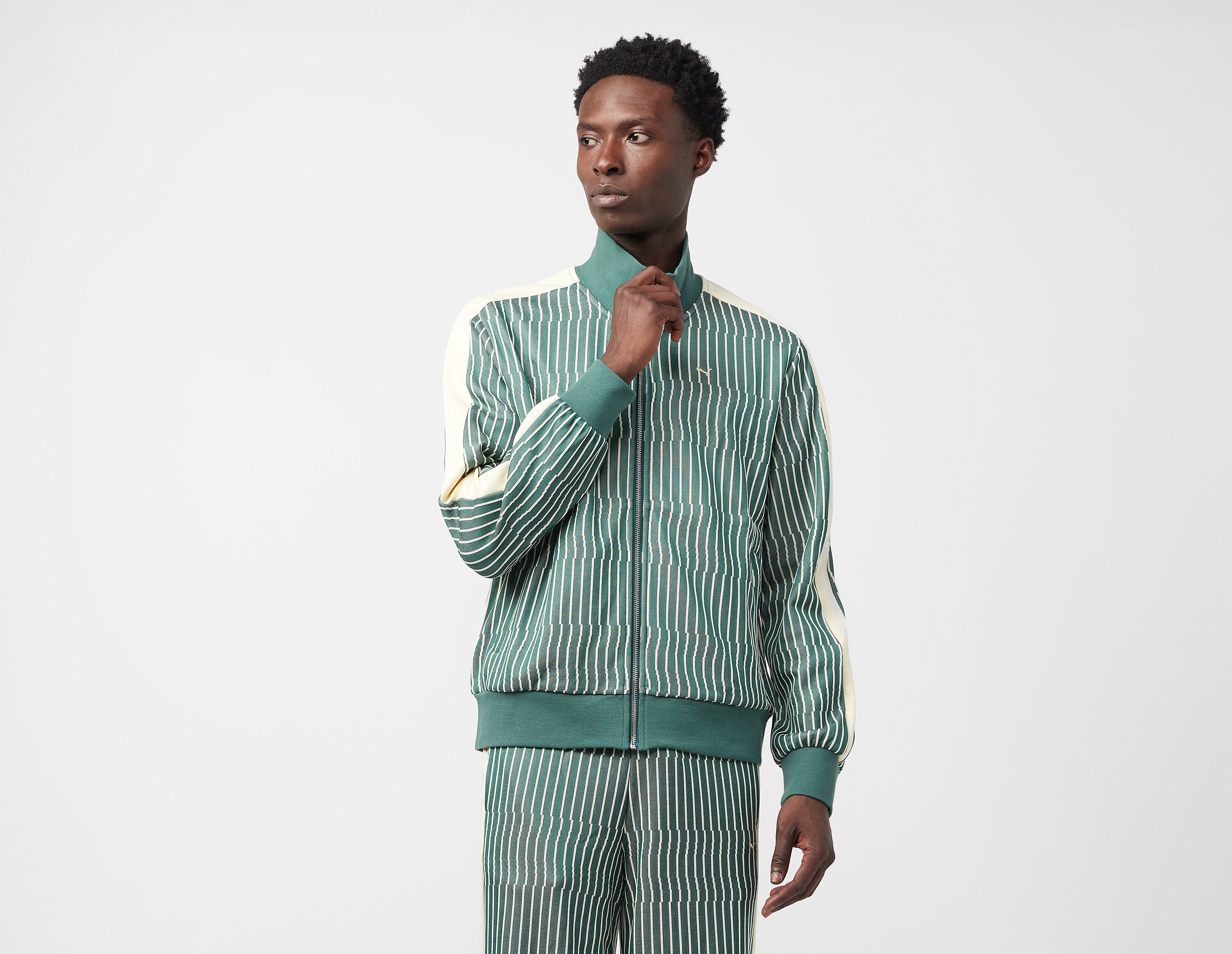 PUMA Players Lane T7 Track Top, Green