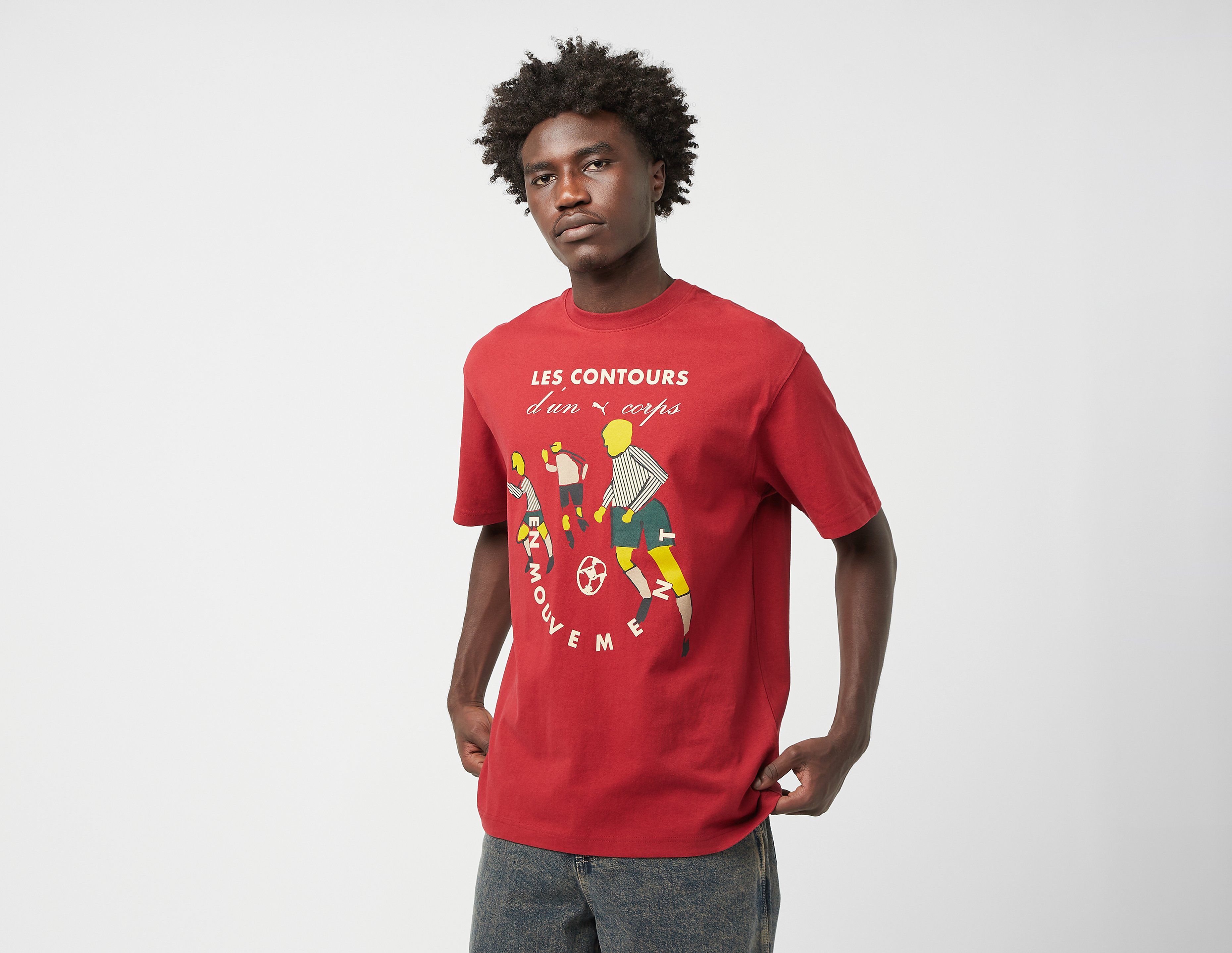 PUMA Players Boulevard T-Shirt, Red