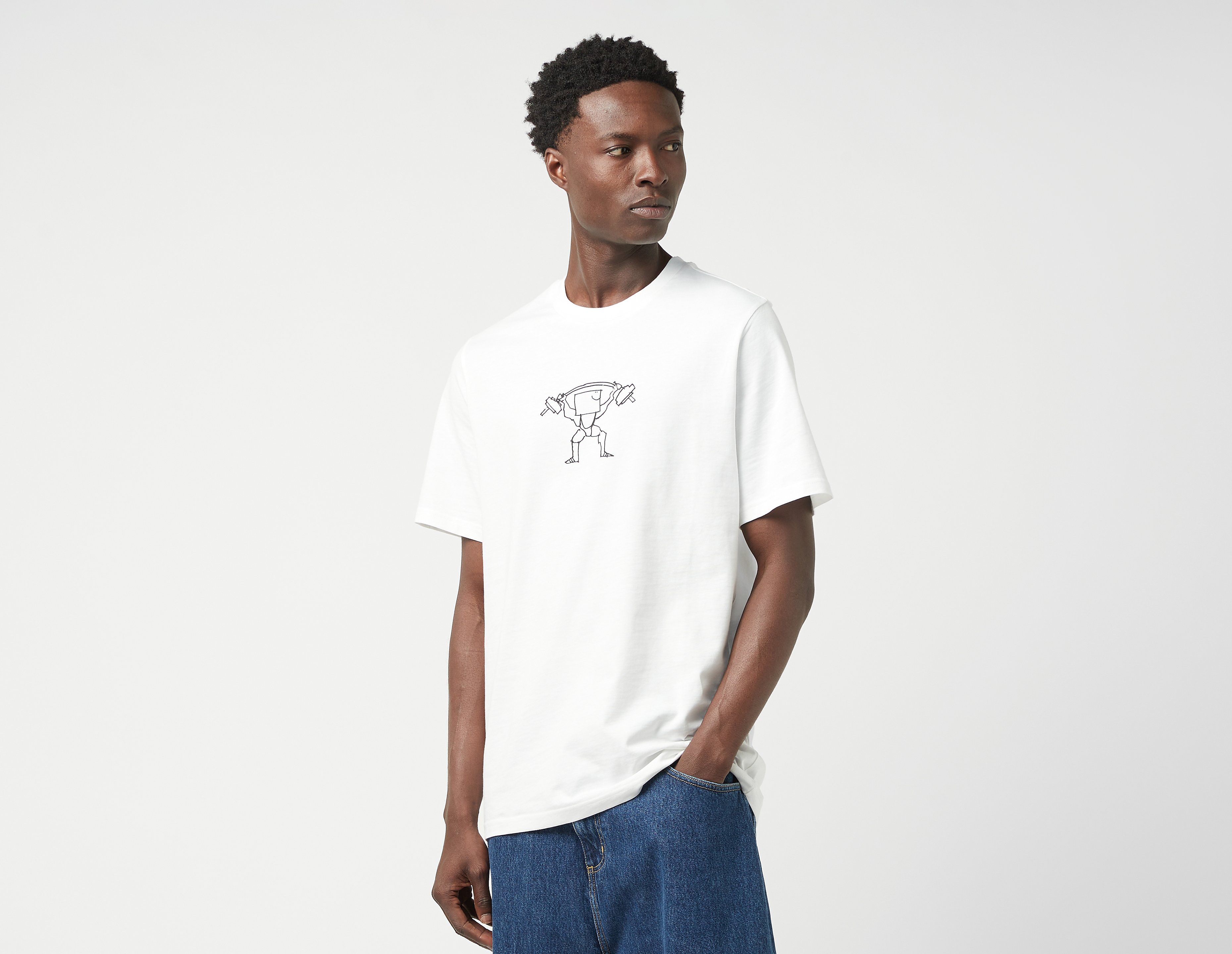 Adidas Skateboarding Shmoofoil Lifter T-Shirt, White