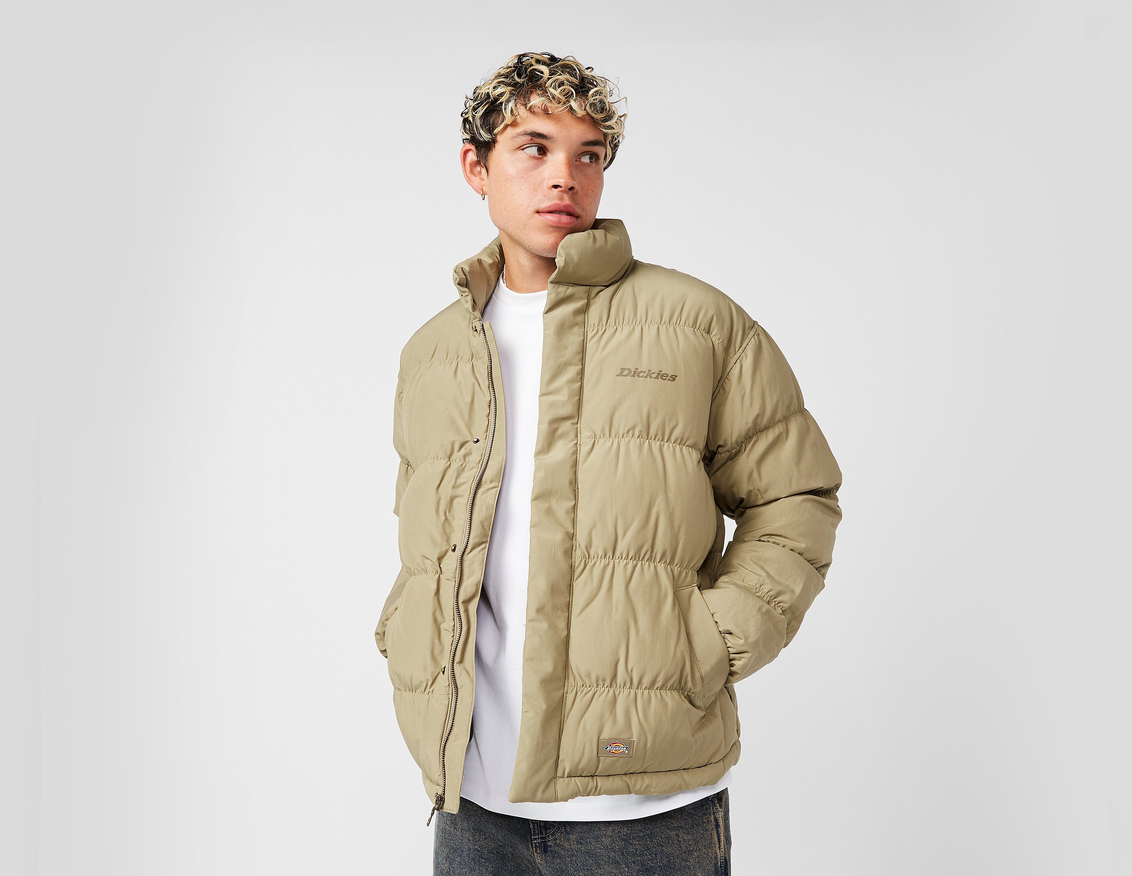 Dickies Scobey Puffer Jacket, Brown