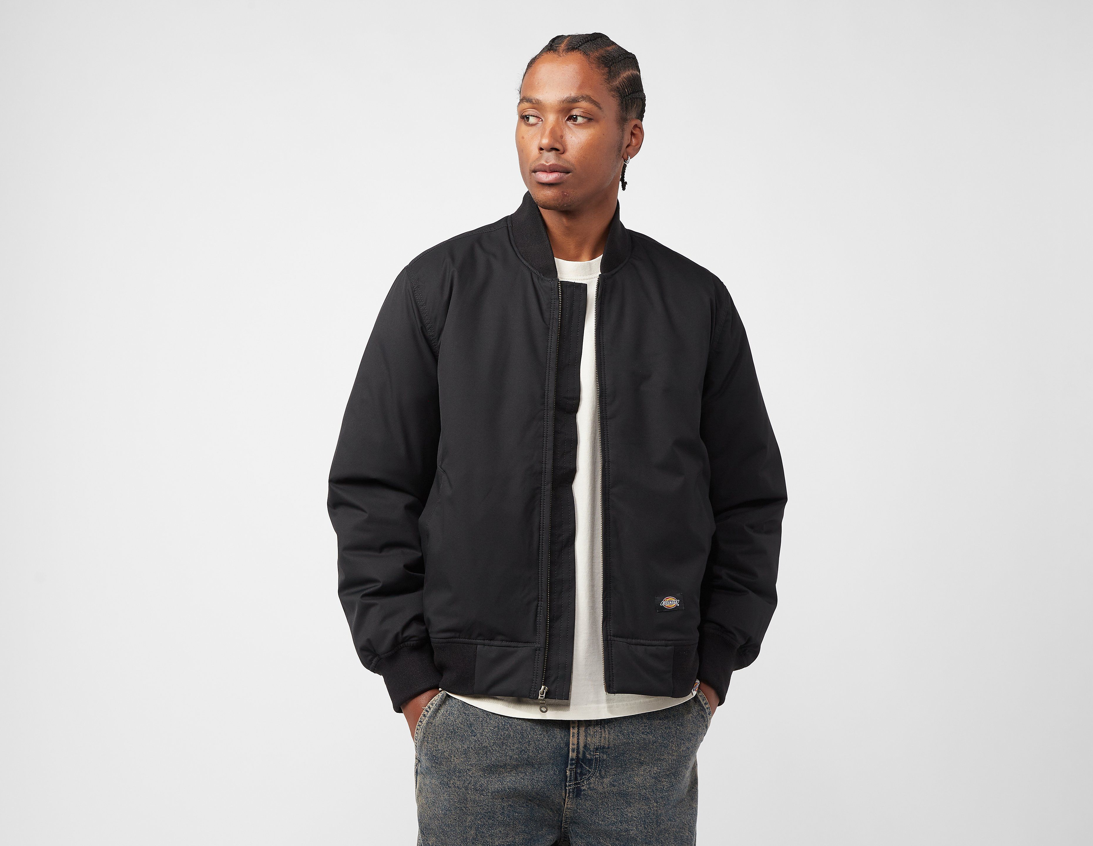 Dickies Plains Bomber Jacket, Black