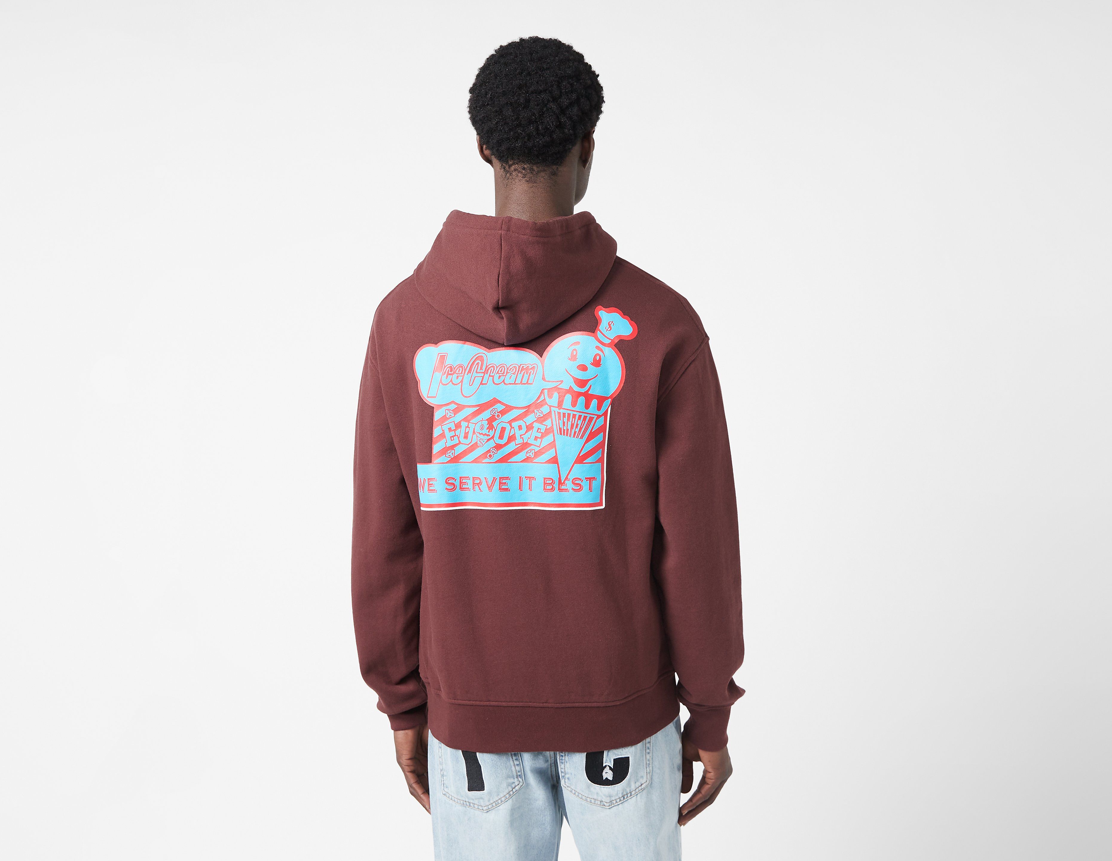 ICECREAM Serve It Hoodie, Brown