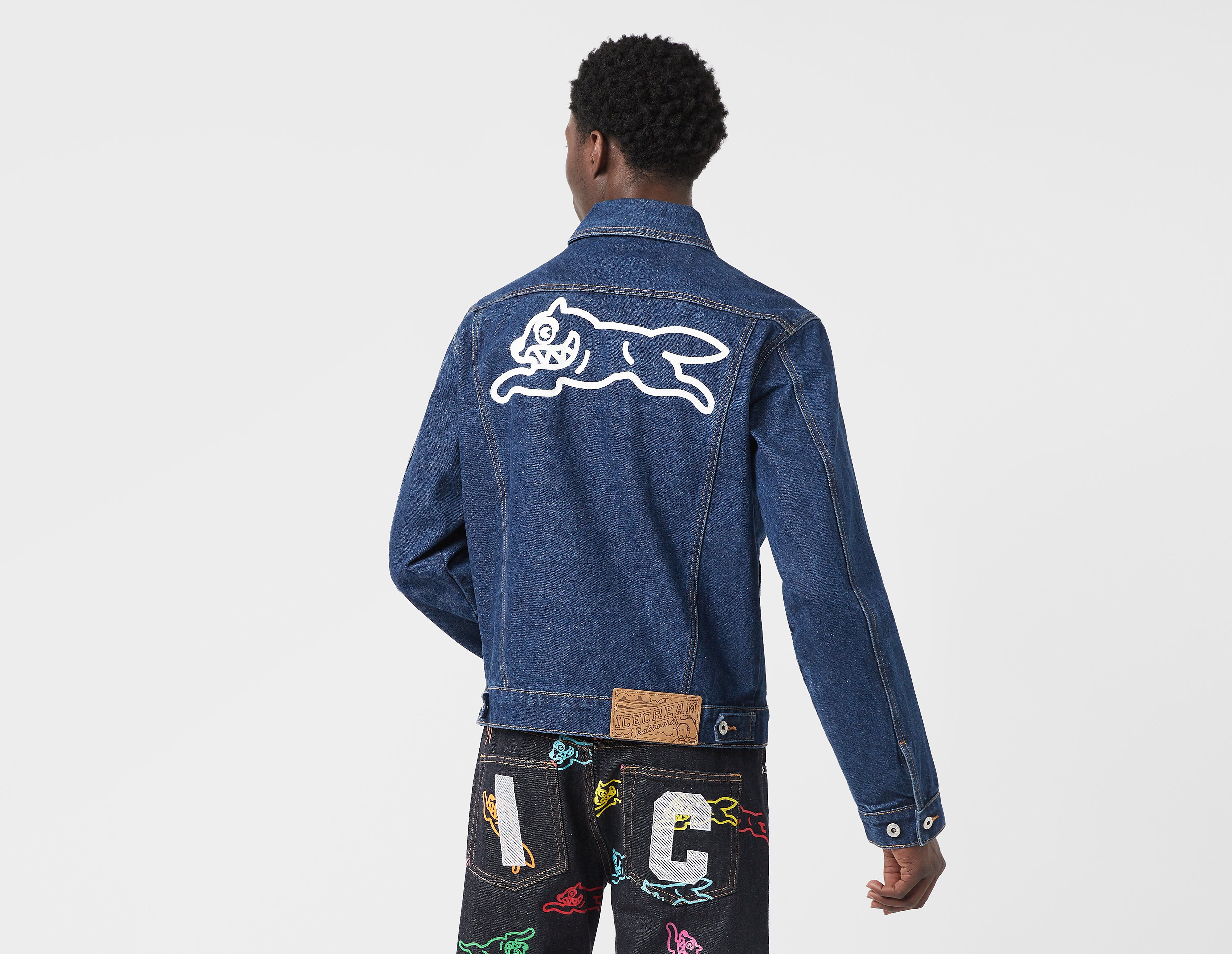 ICECREAM Running Dog Trucker Jacket