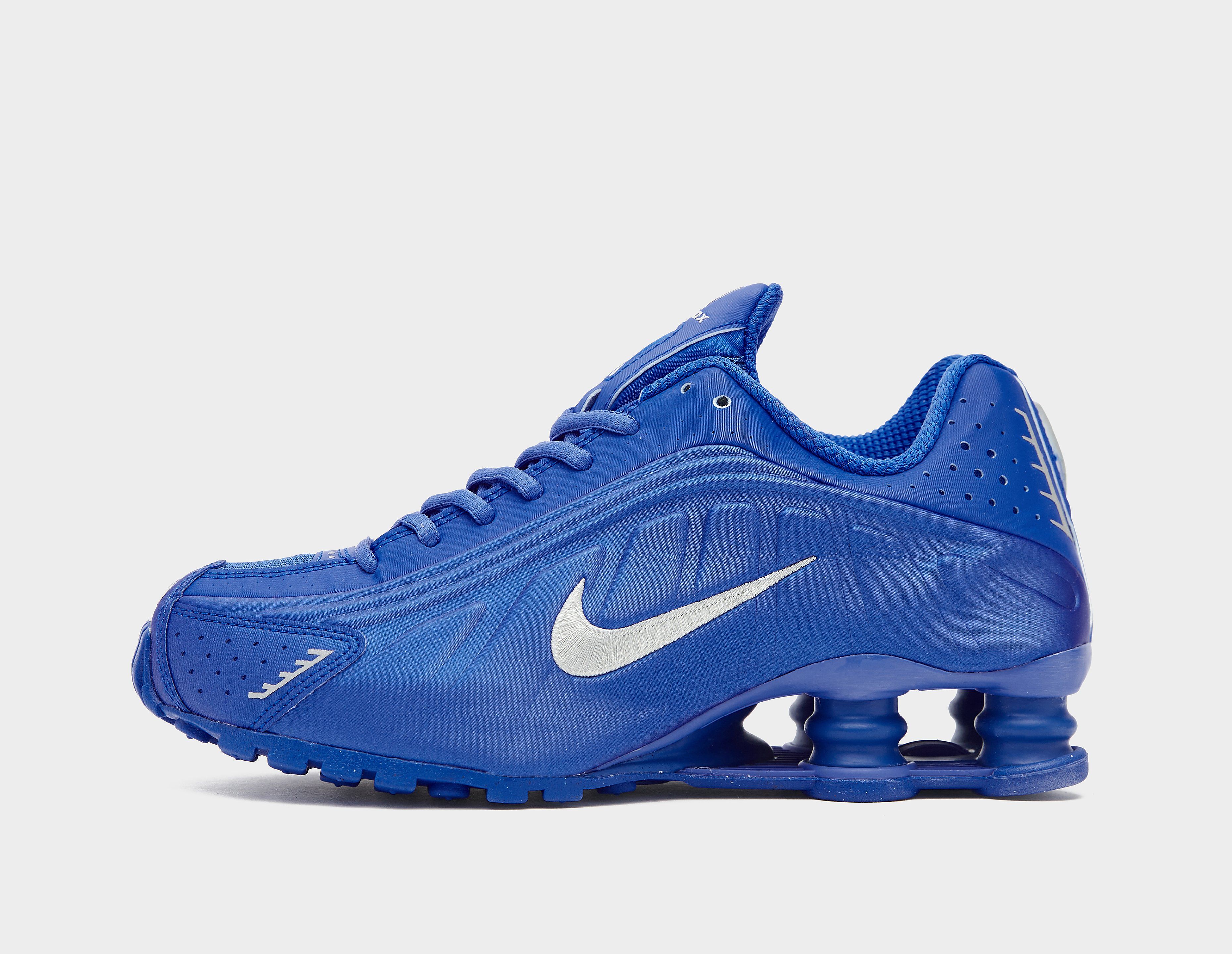 Nike Shox R4 Donna, Blue