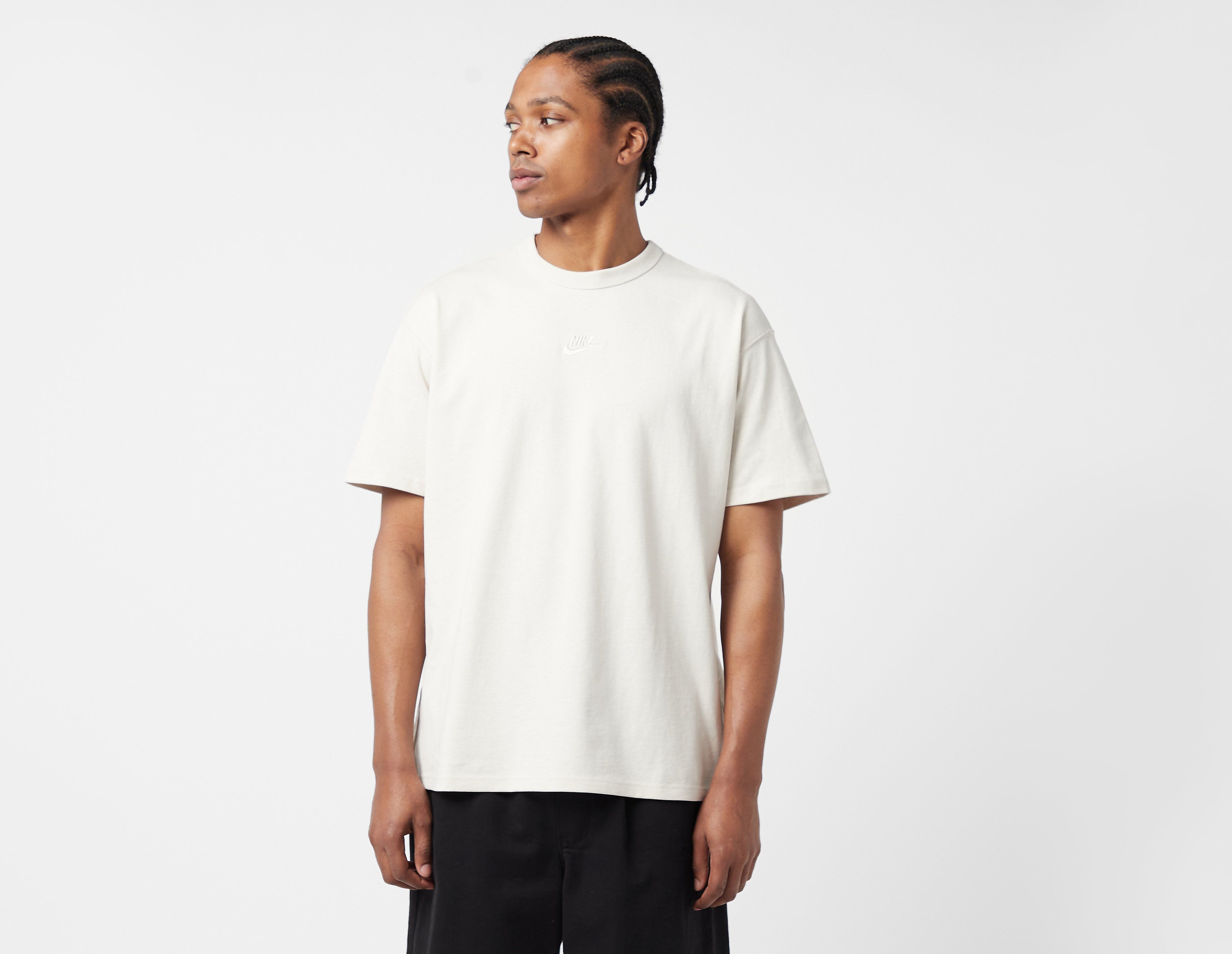 Nike Solo Swoosh T-Shirt, Ecru