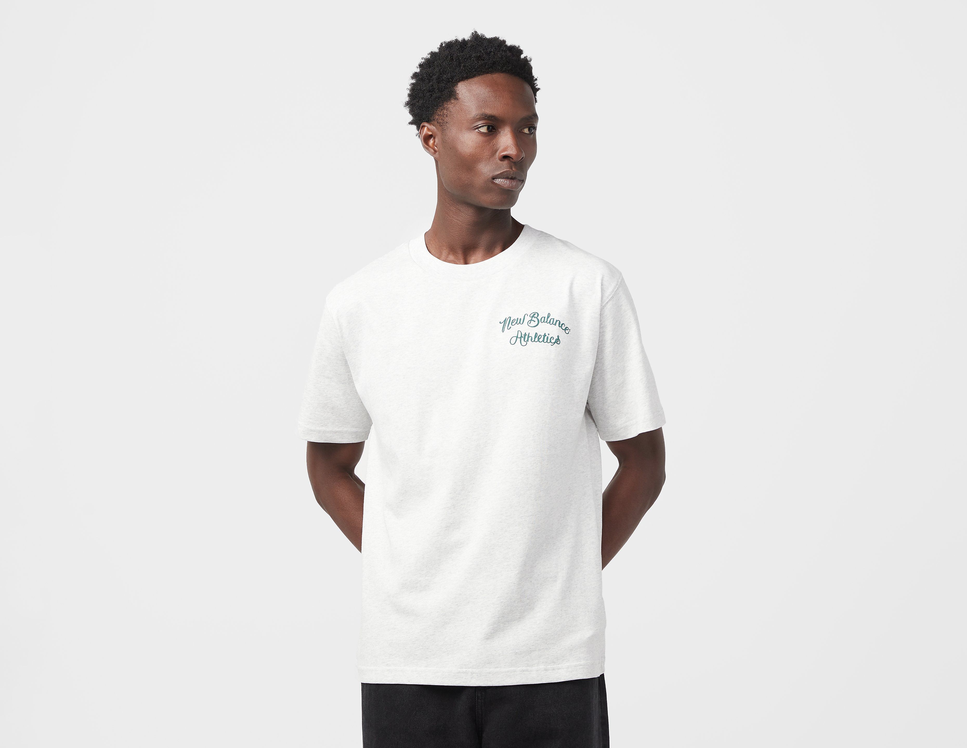 New Balance Athletics League T-Shirt, Grey