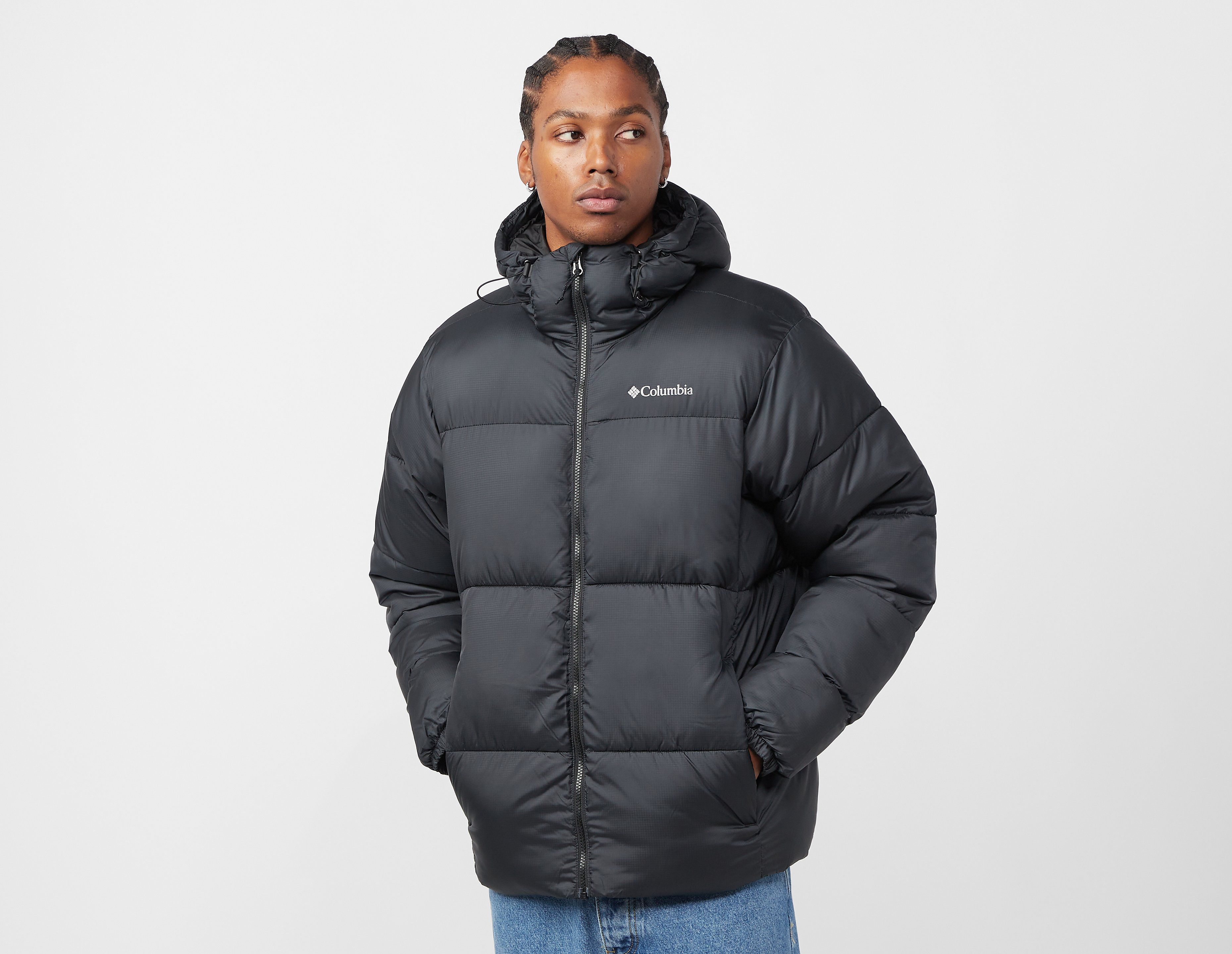 Columbia Puffect Hooded Jacket, Black