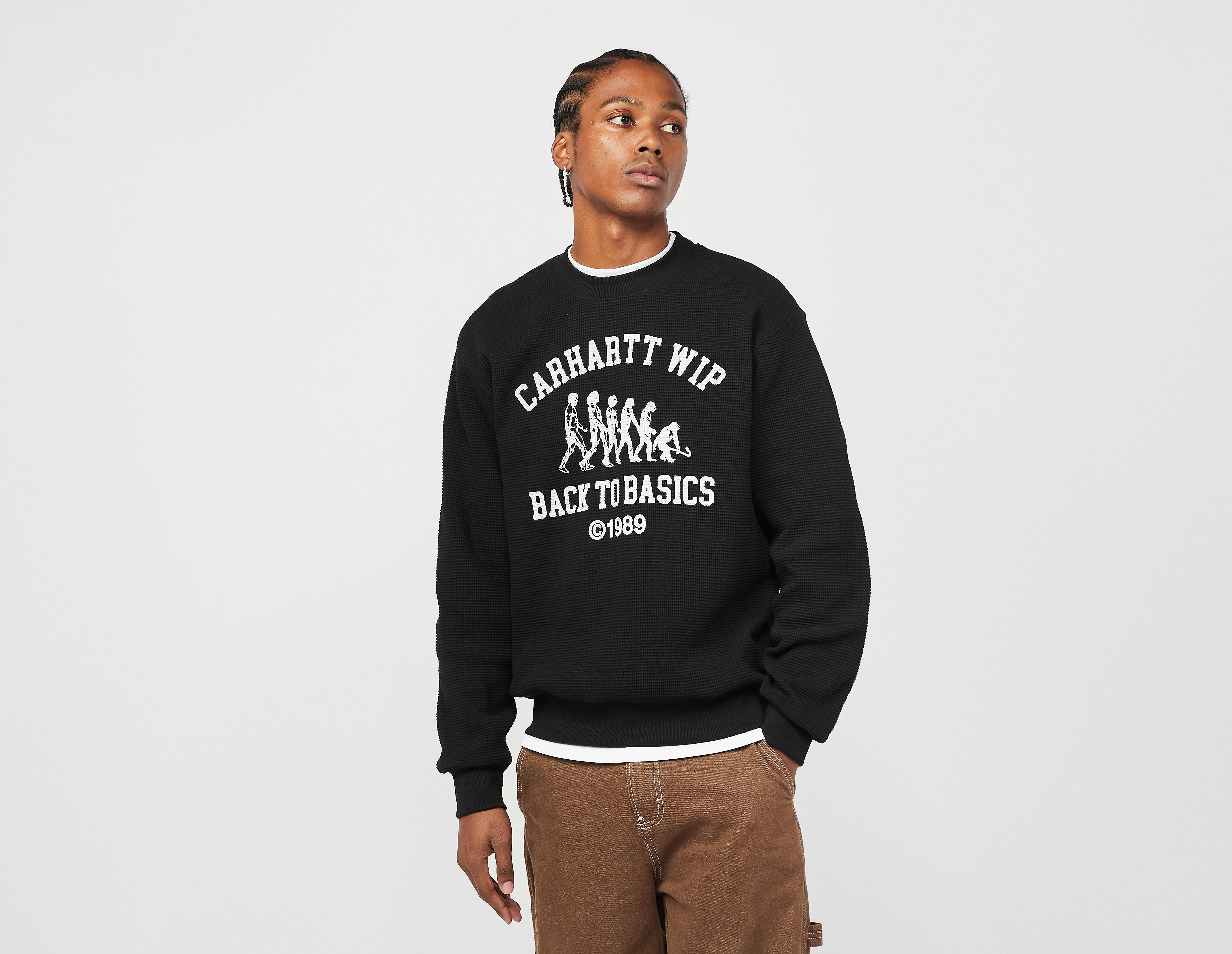 Carhartt WIP Main Basics Sweatshirt, Black