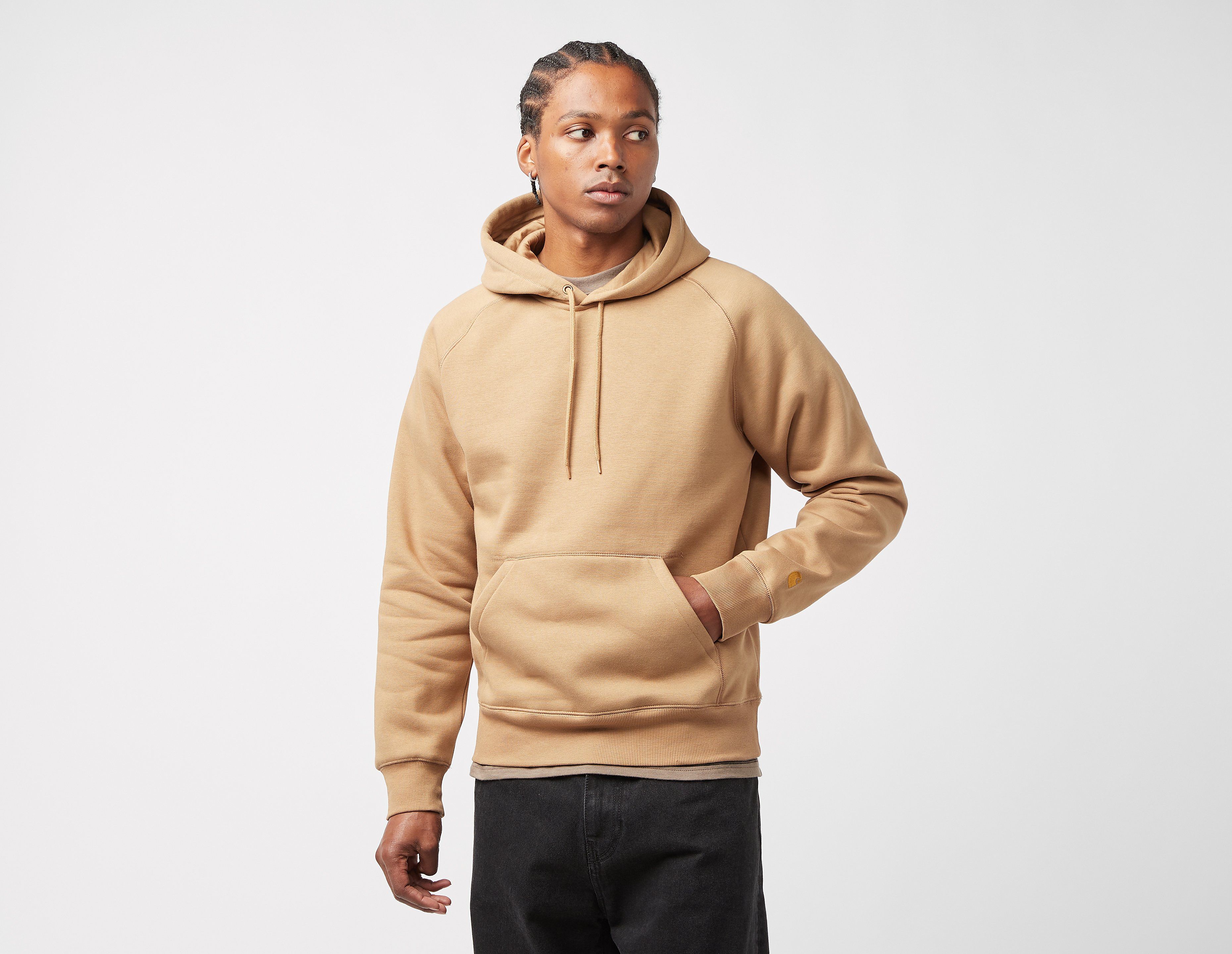 Carhartt WIP Chase Hoodie, Brown