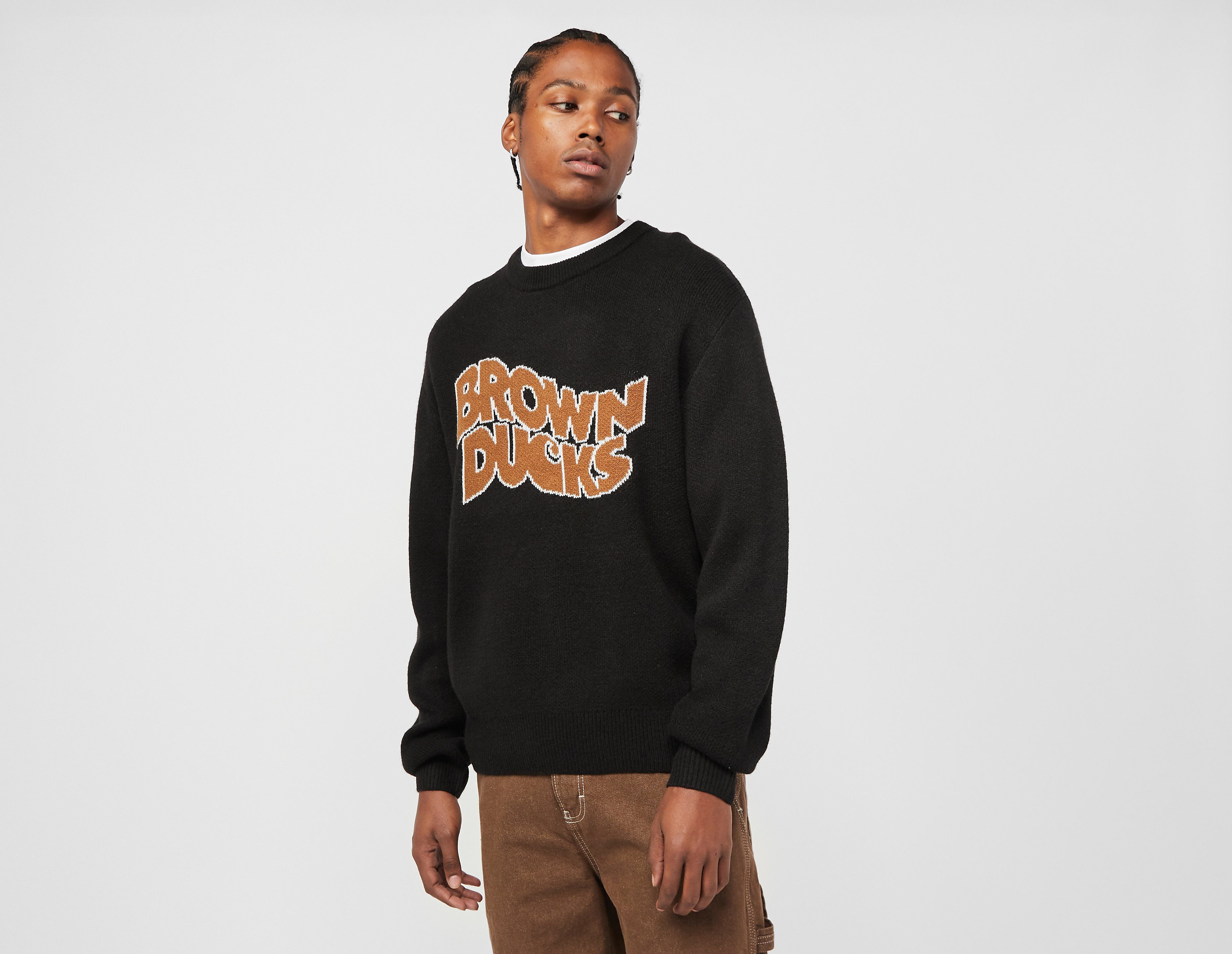 Carhartt WIP Brown Ducks Knit Sweater