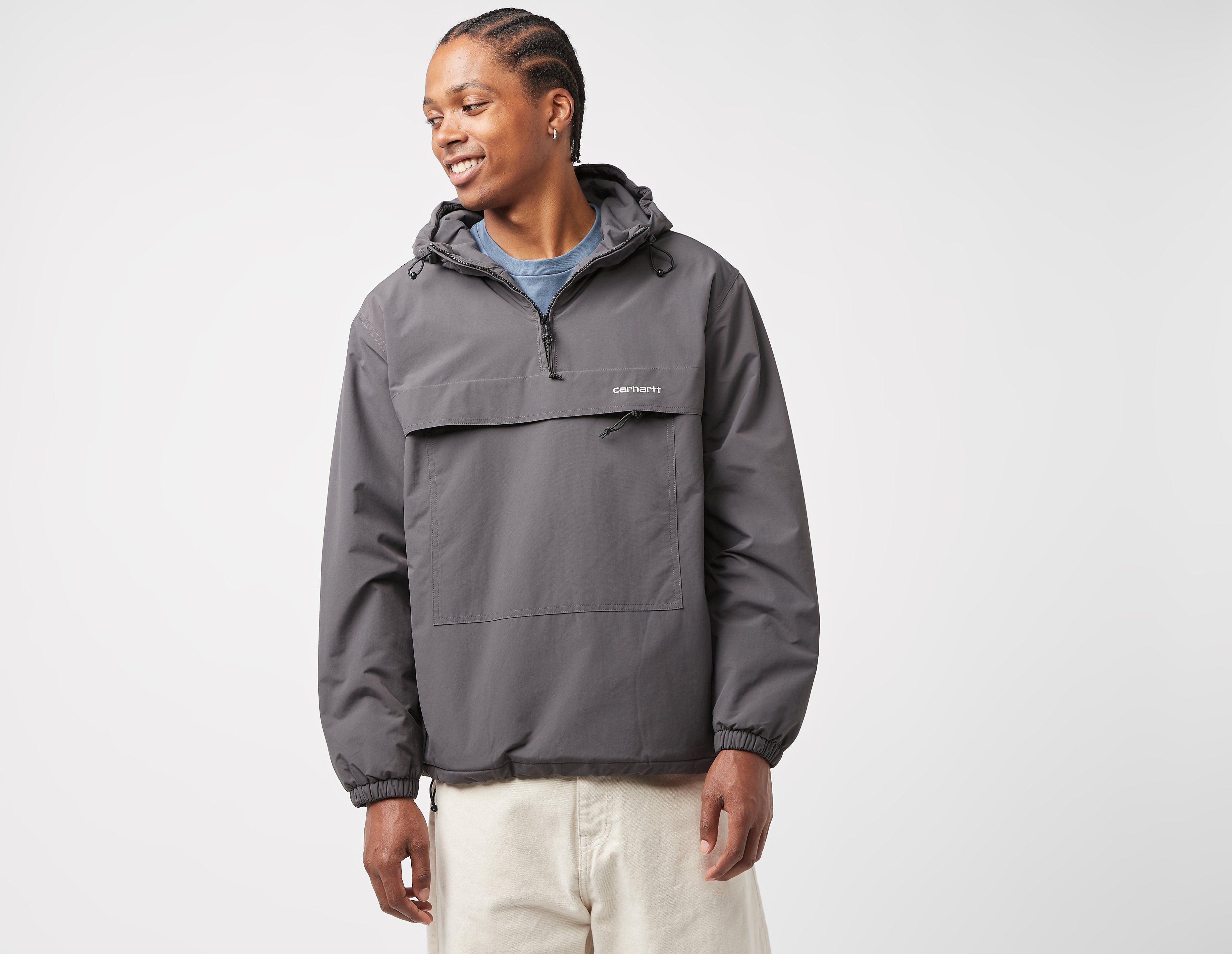 Carhartt WIP Windbreaker Pullover Jacket, Grey
