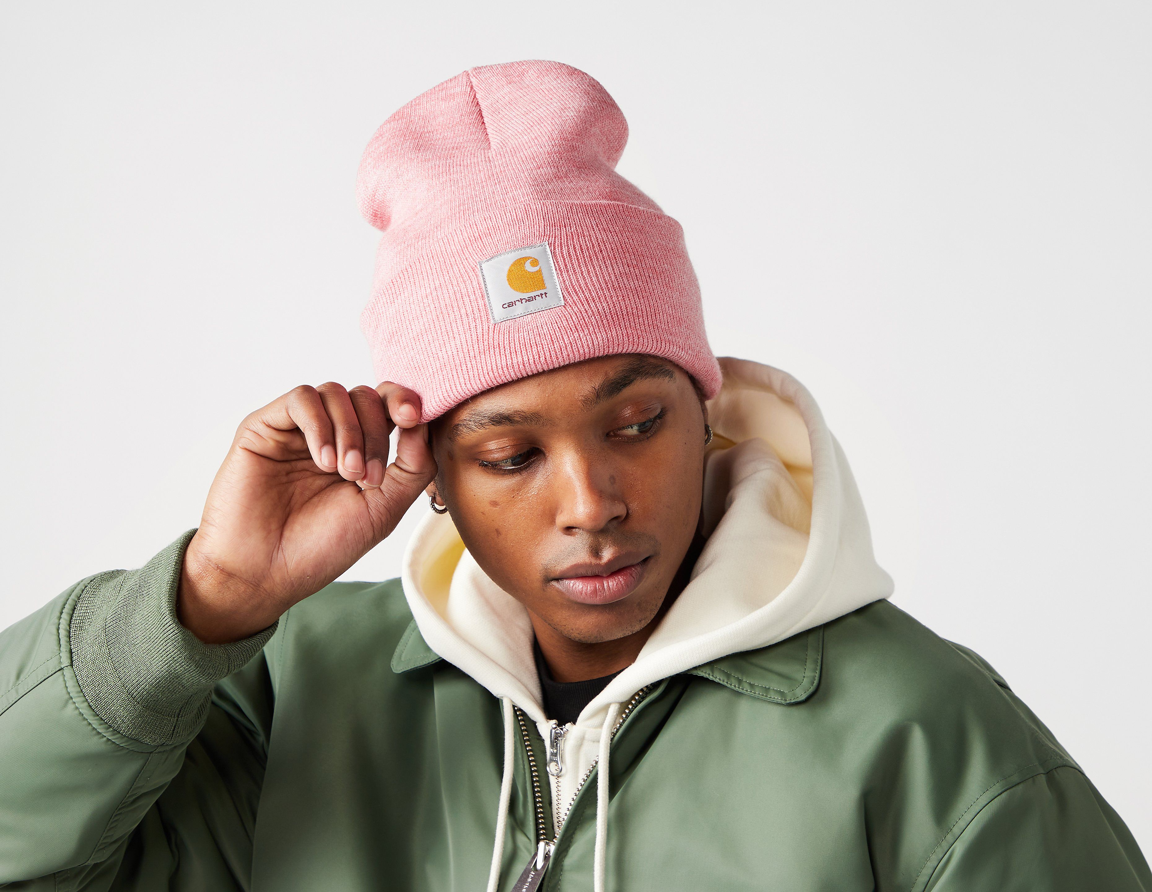 Carhartt WIP Watch Beanie Hat, Pink