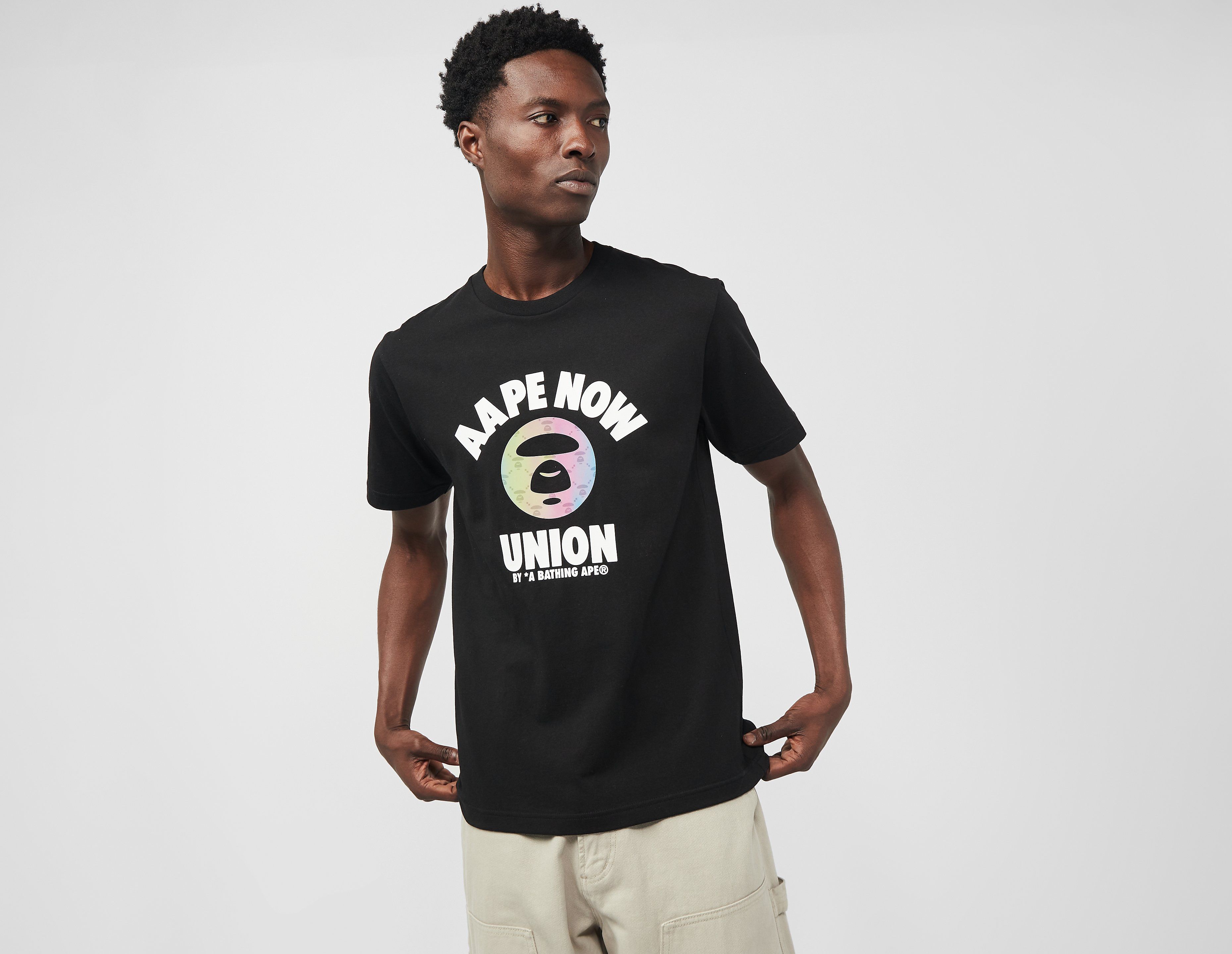 AAPE By A Bathing Ape Now T-Shirt, Black