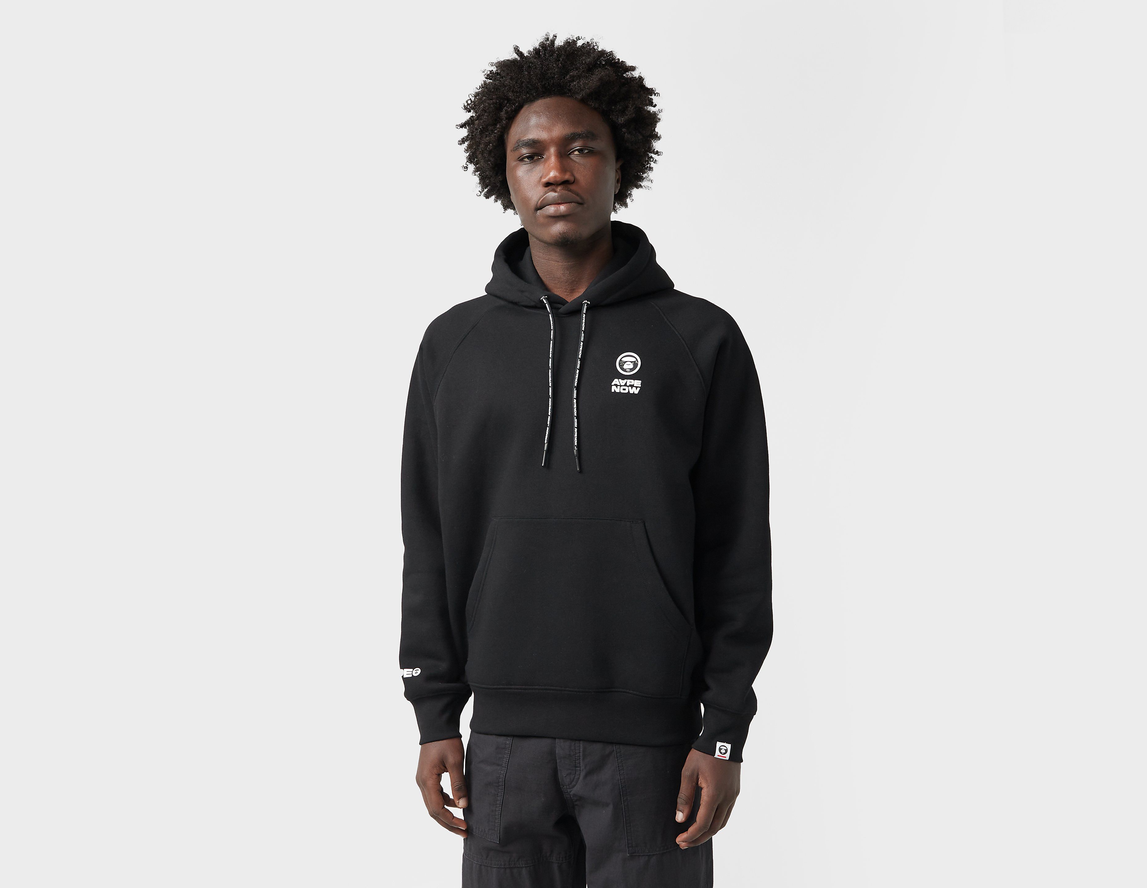 AAPE By A Bathing Ape Now Hoodie, Black
