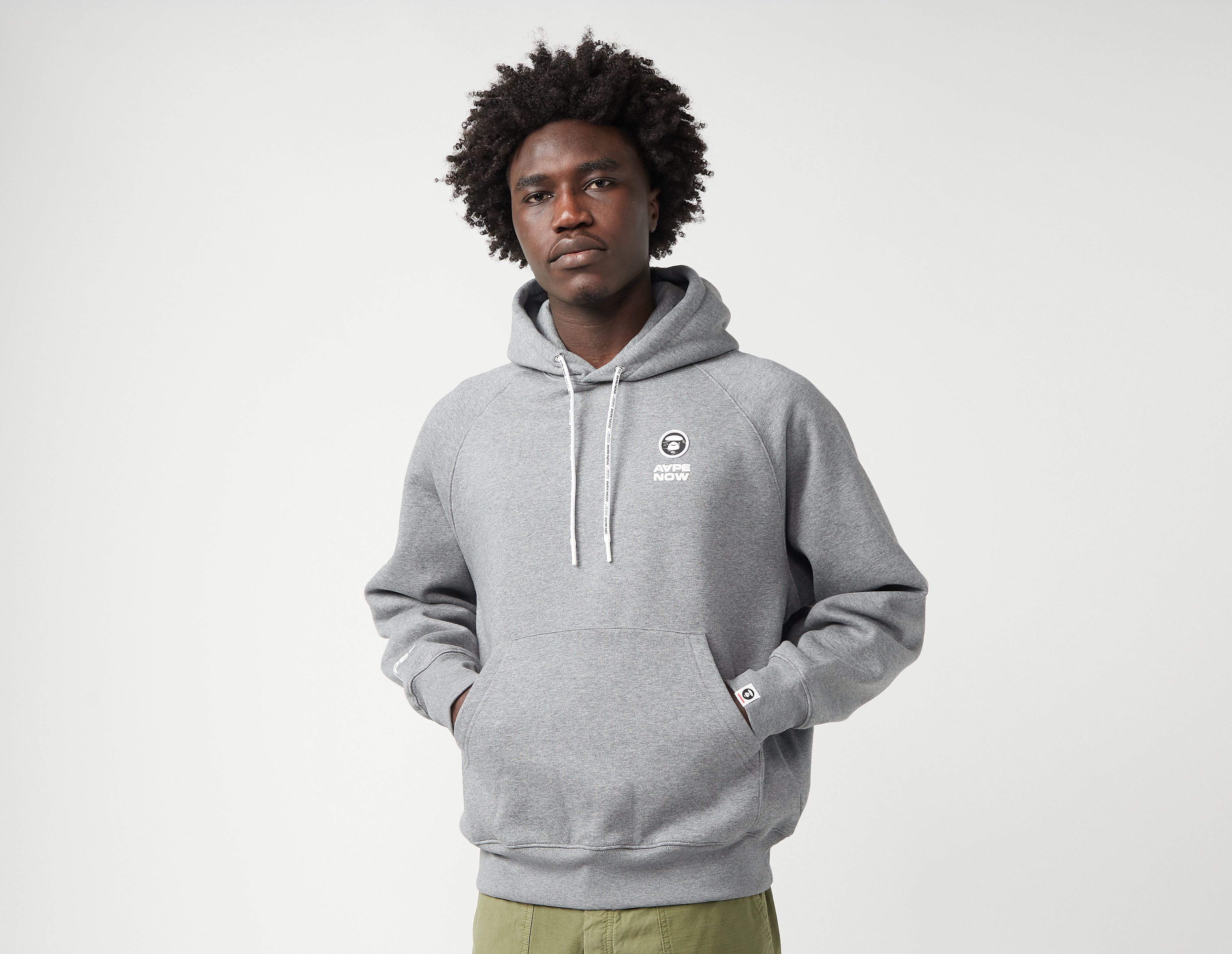 AAPE By A Bathing Ape Now Hoodie, Grey